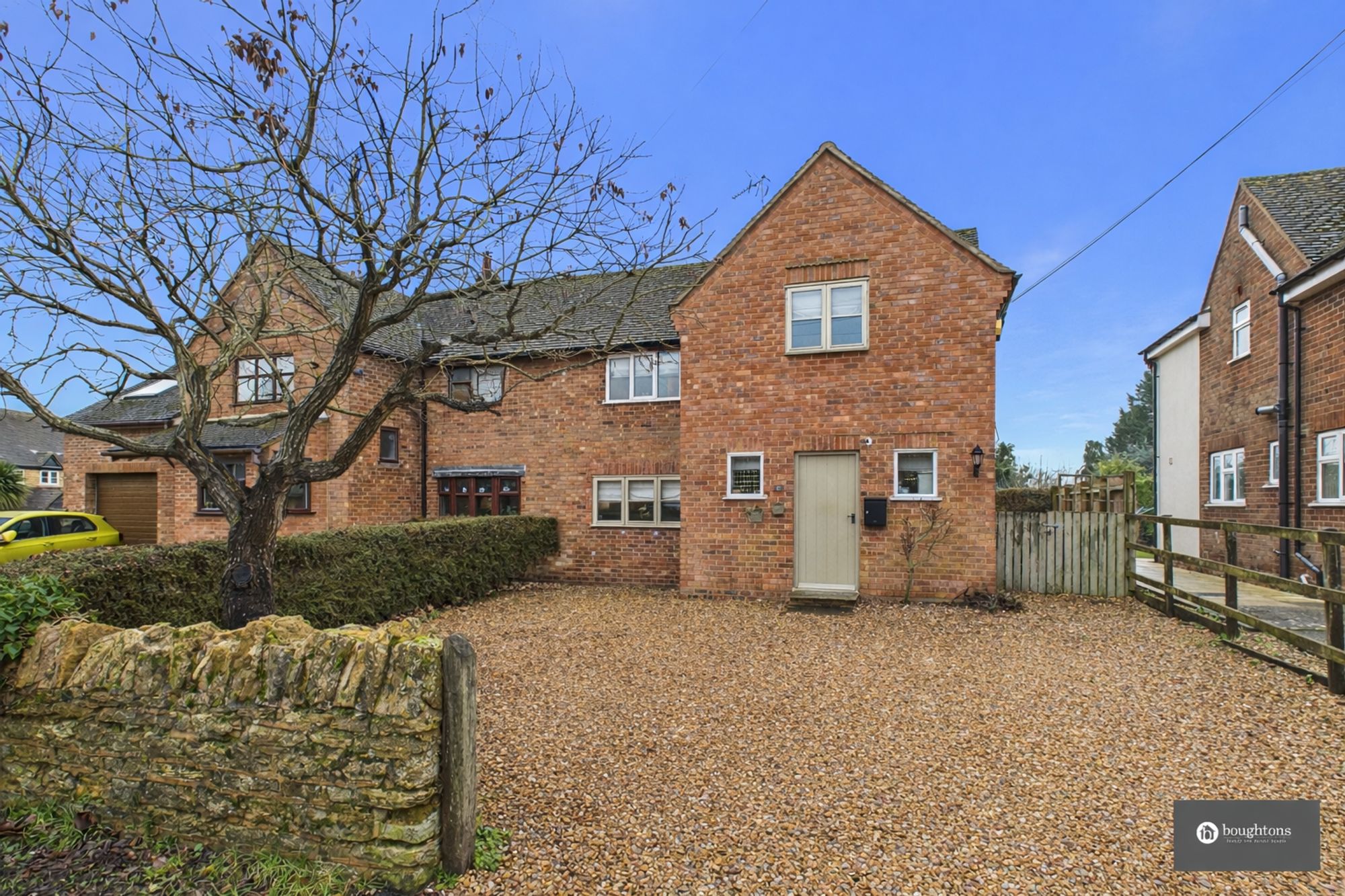 3 bed semi-detached house for sale in High Street, Shutlanger, NN12 - Property Image 1