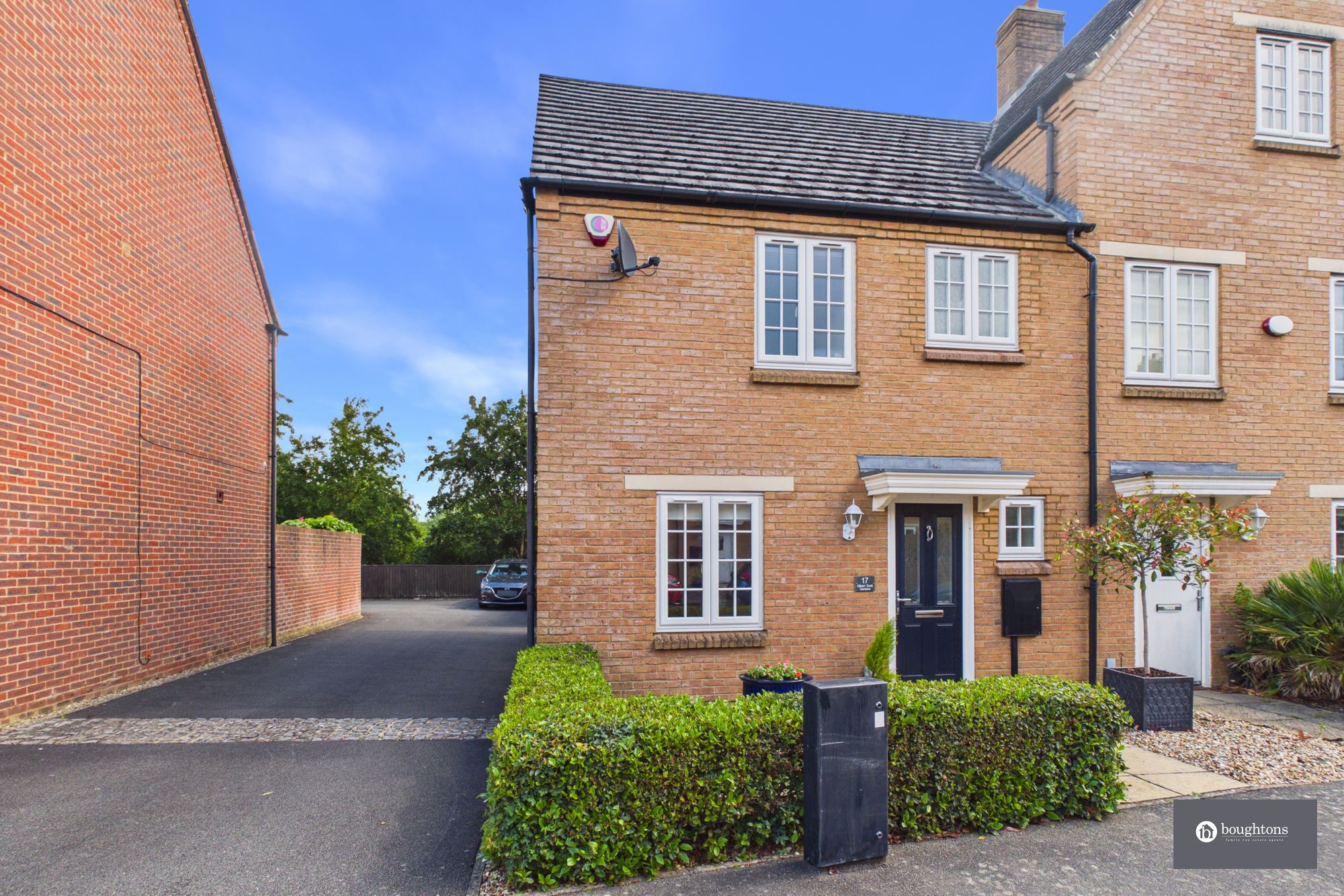 3 bed semi-detached house for sale in Gilbert Scott Gardens, Gawcott, MK18  - Property Image 1