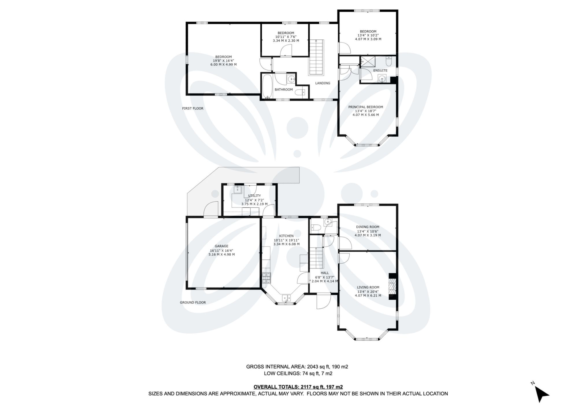 4 bed detached house for sale in Harrow Lane, Himbleton, WR9 - Property floorplan