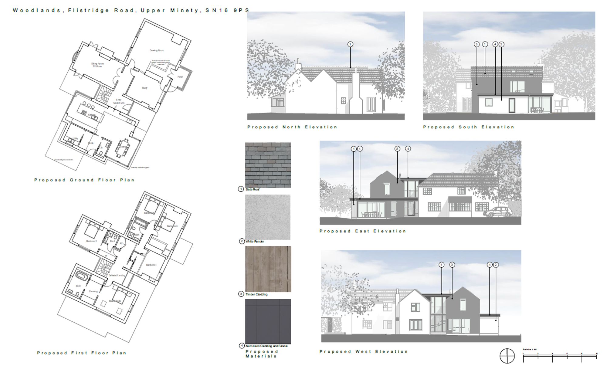 4 bed detached house for sale in Flistridge Road, Upper Minety, SN16 - Property floorplan