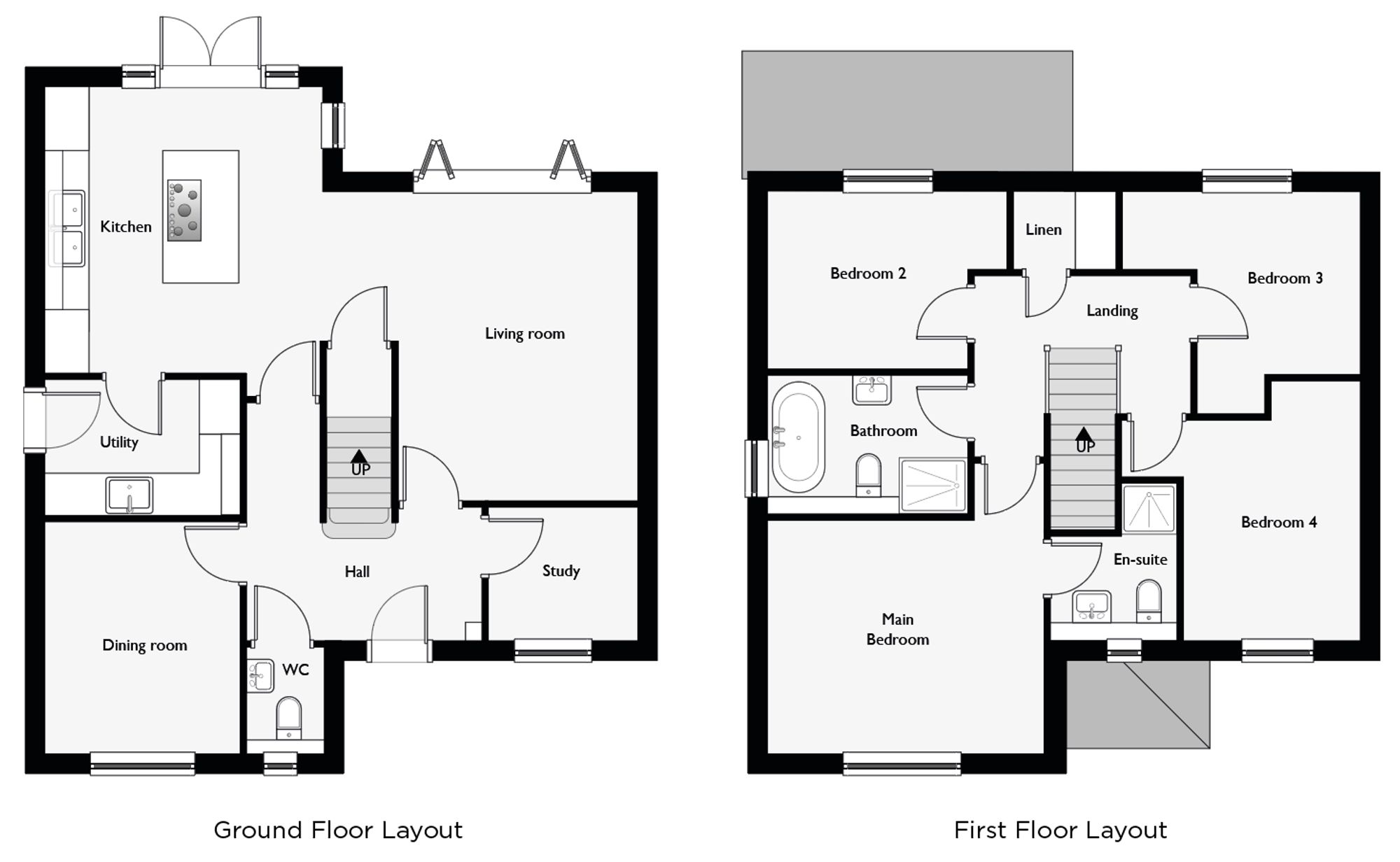 4 bed detached house for sale in Brooklands Close, Off Brook Lane, WS9 - Property floorplan