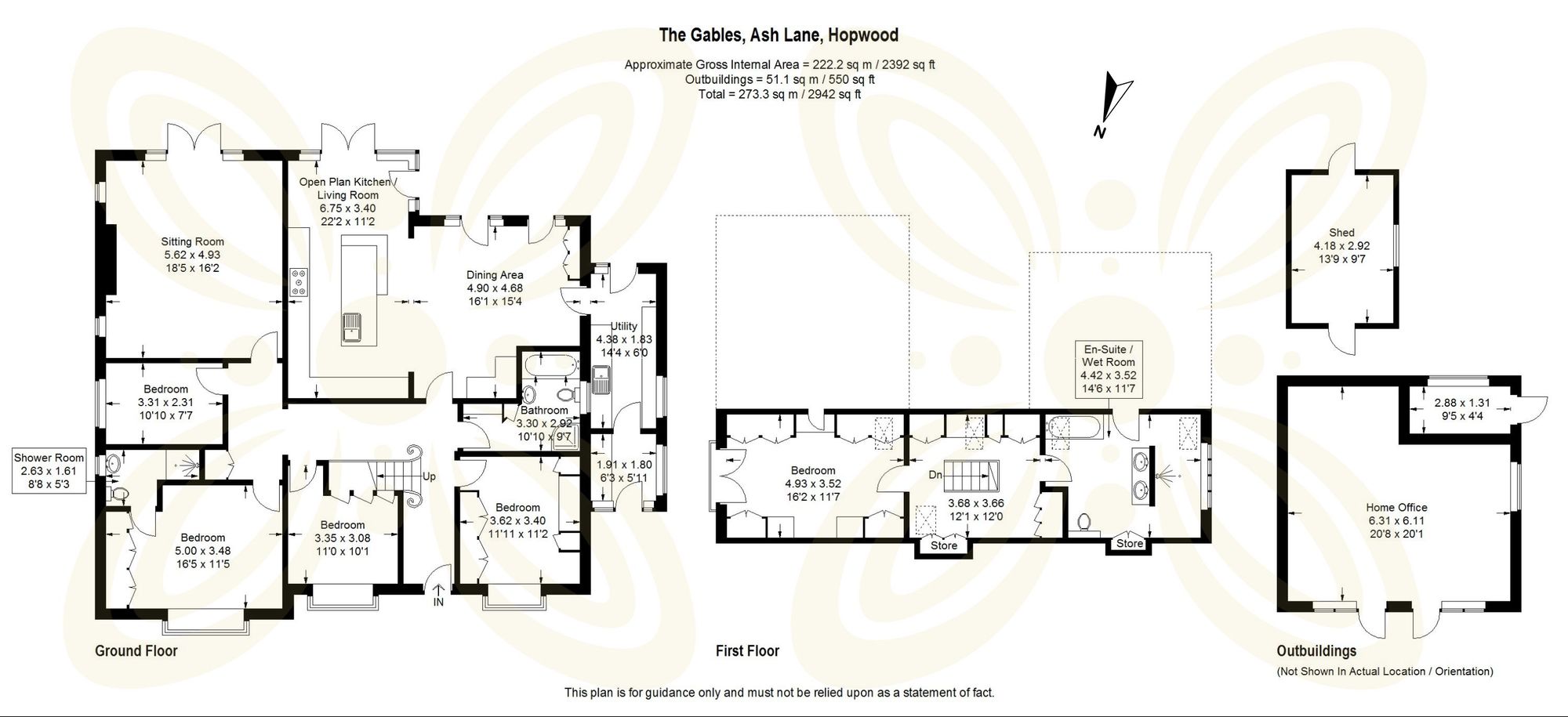 4 bed house for sale in Ash Lane, Alvechurch, B48 - Property floorplan
