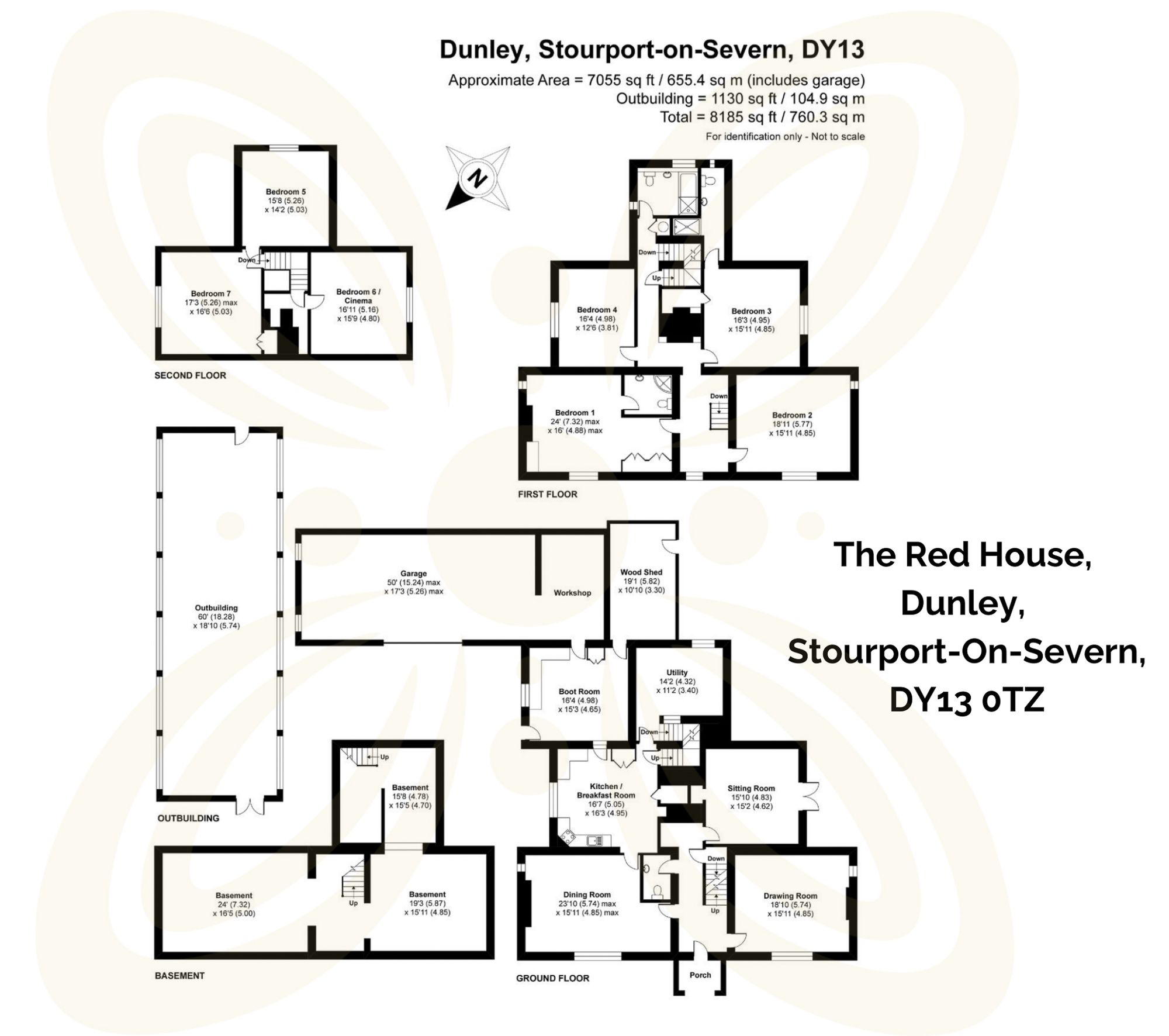 5 bed detached house for sale in Dunley, Stourport-On-Severn, DY13 - Property floorplan