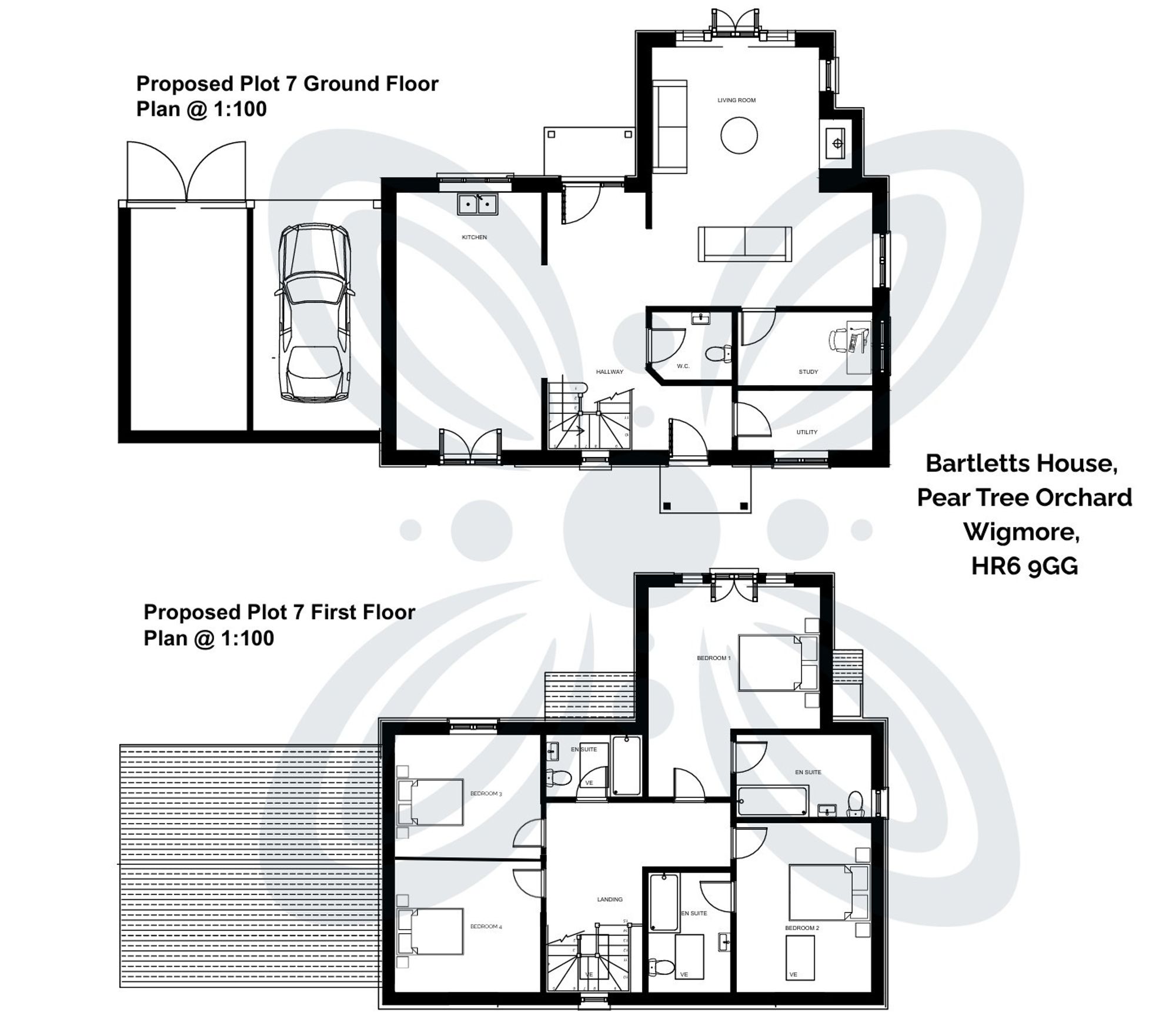 4 bed detached house for sale in Wigmore, HR6 - Property floorplan