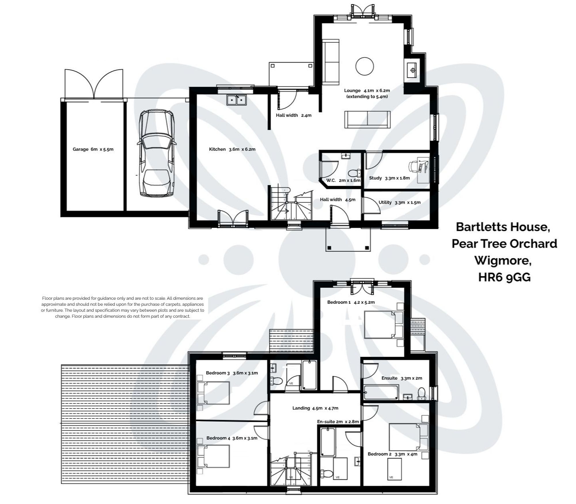 4 bed detached house for sale in Wigmore, HR6 - Property floorplan
