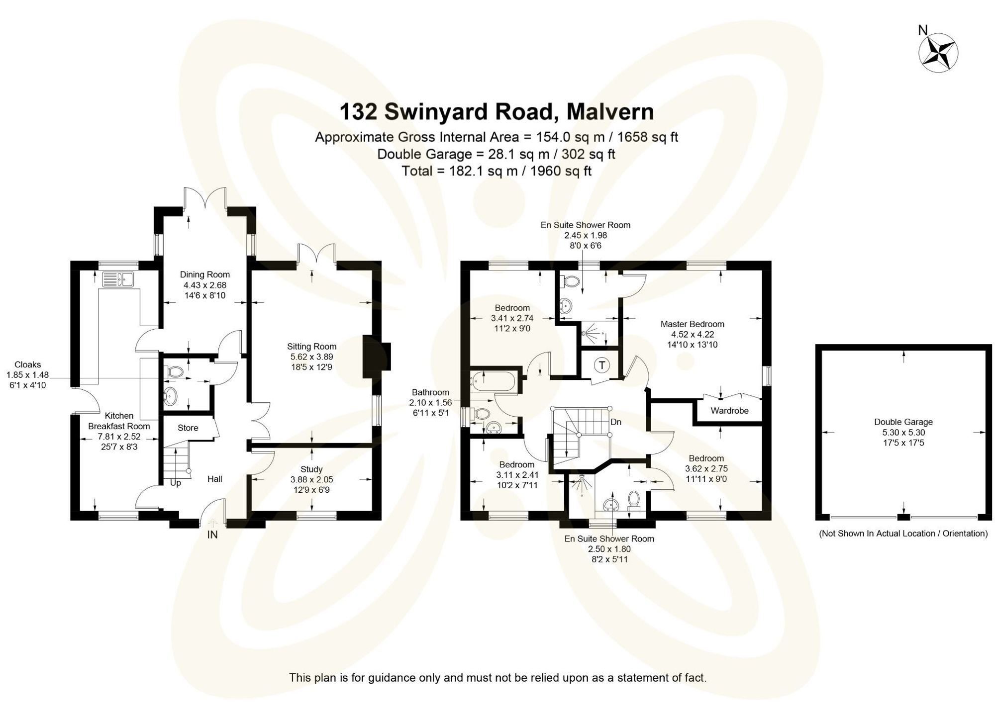 4 bed detached house for sale in Swinyard Road, Malvern, WR14 - Property floorplan