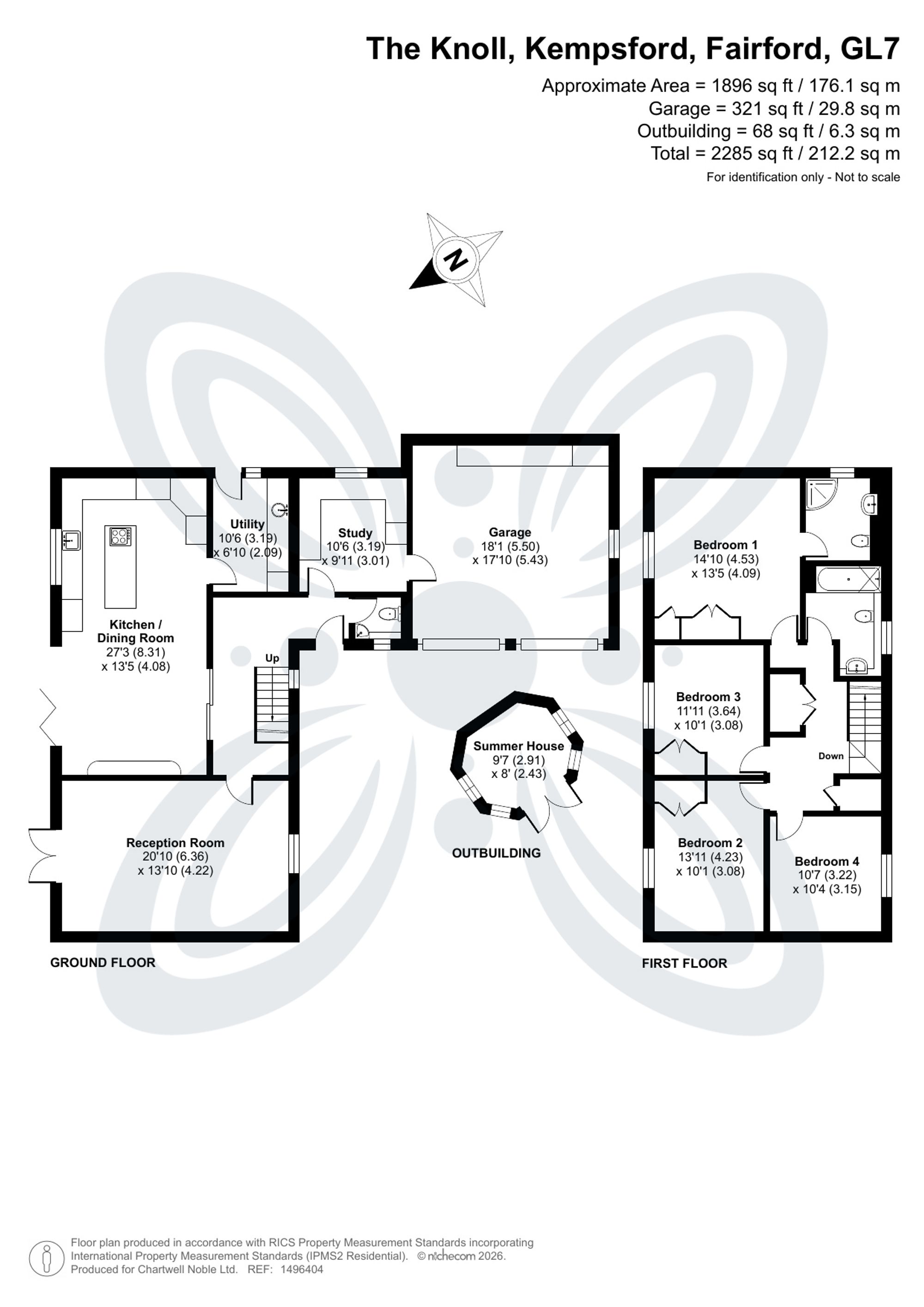 4 bed detached house for sale in The Knoll, Kempsford, GL7 - Property floorplan