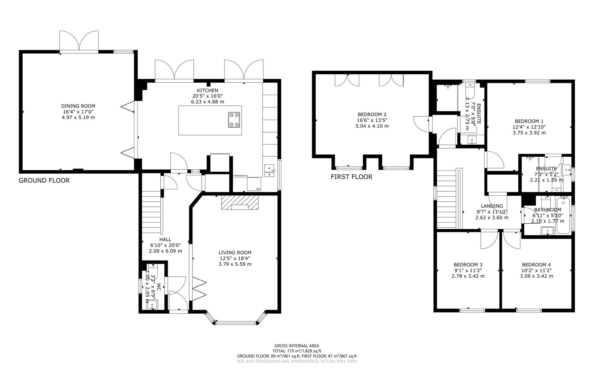 4 bed detached house for sale in Sutton Lane, Lower Brailes, OX15 - Property floorplan