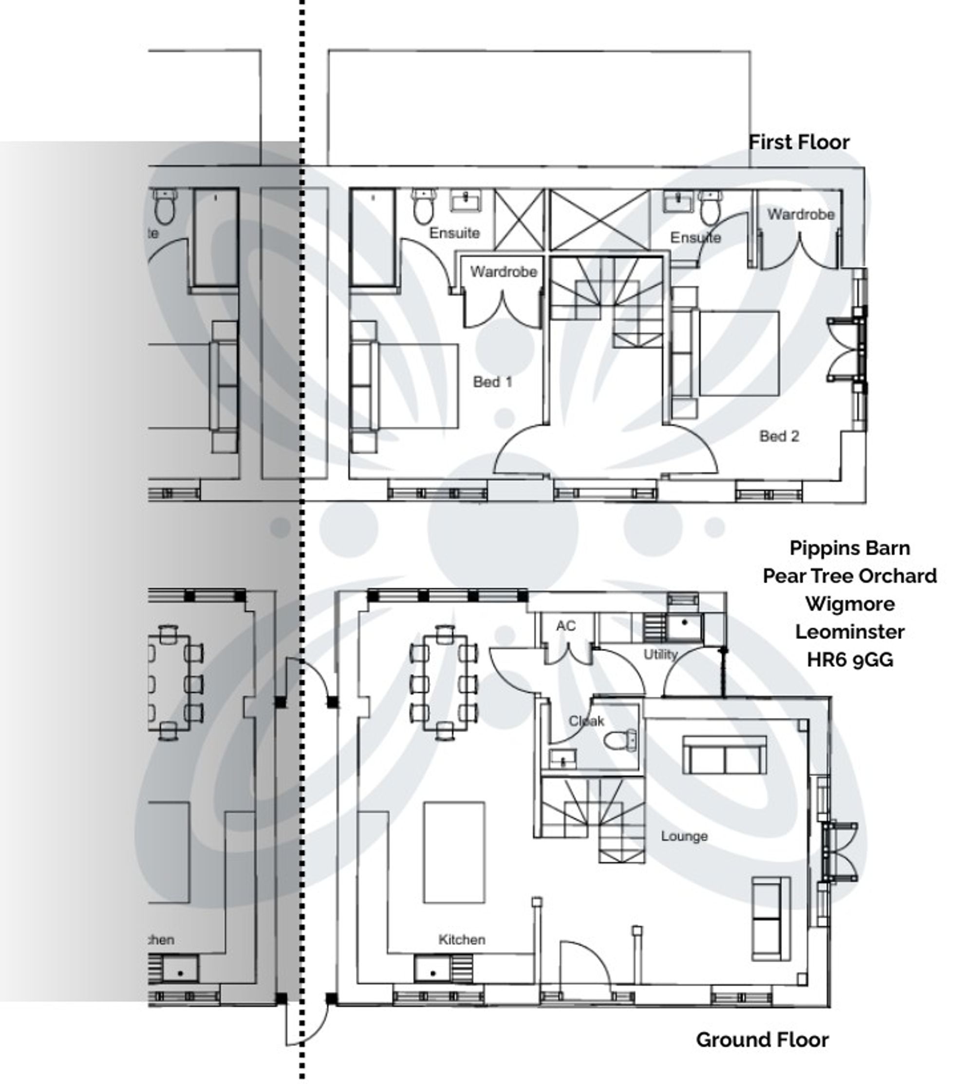 2 bed semi-detached house for sale in Wigmore, HR6 - Property floorplan