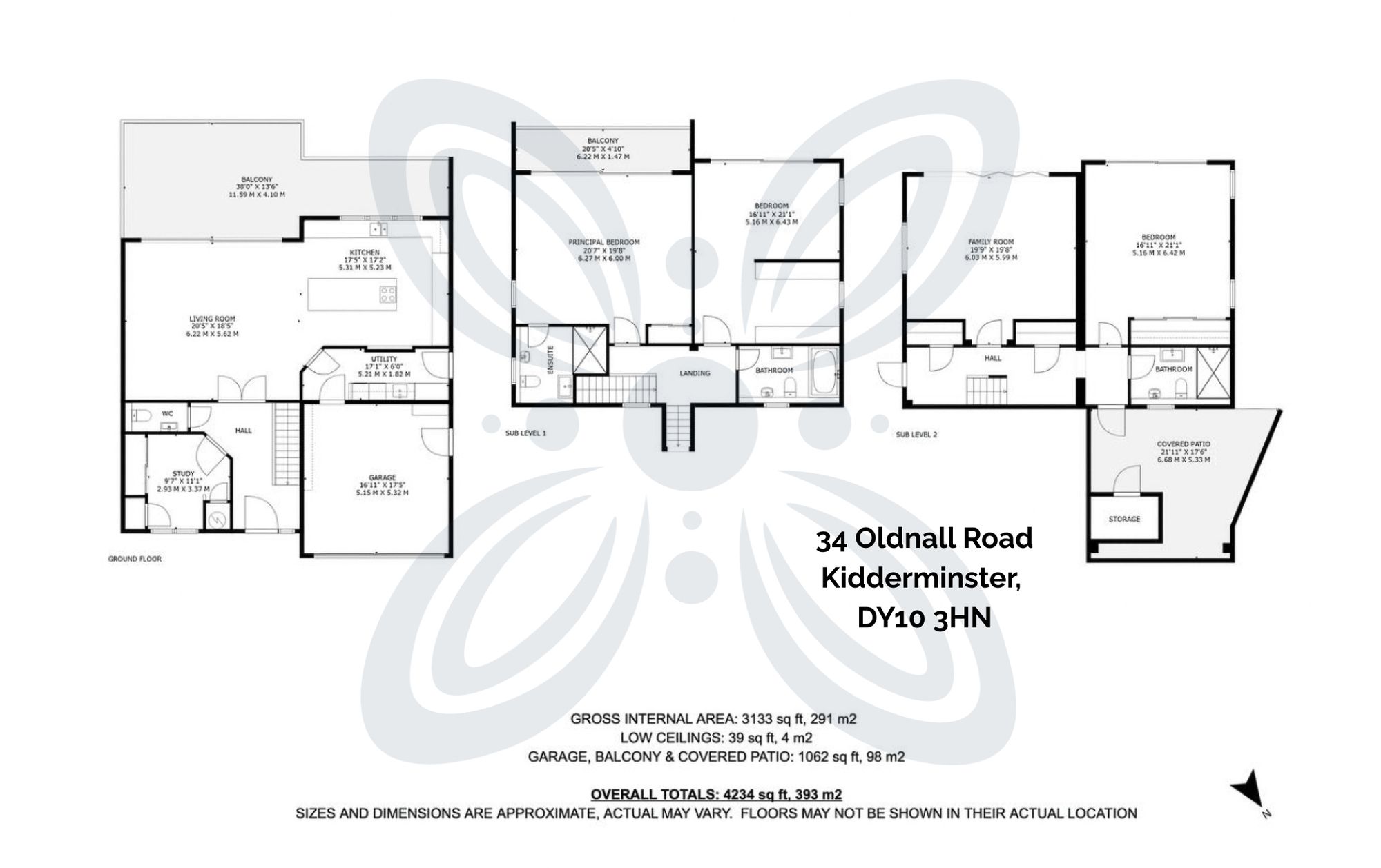 4 bed detached house for sale in Malvern View, 34 Oldnall Road, Kidderminster, DY10 3HN - Property floorplan