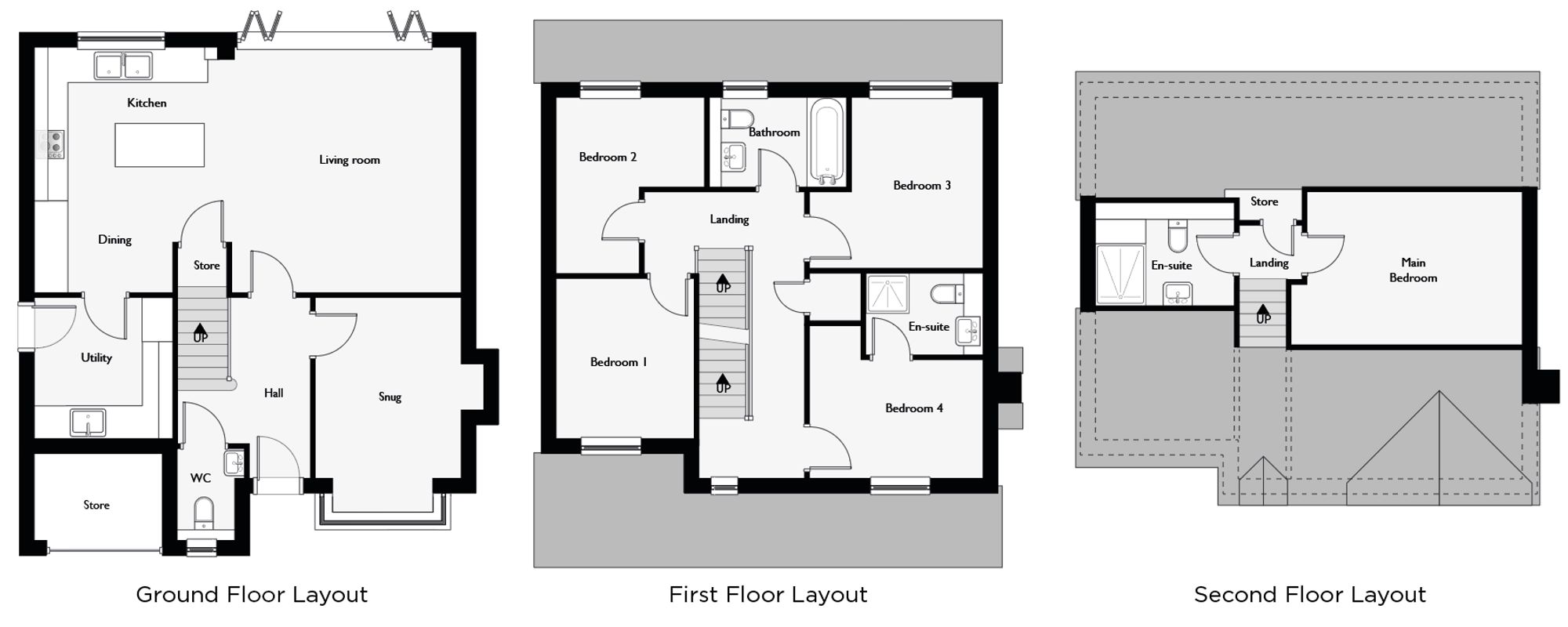 5 bed detached house for sale in Brook Lane, Walsall Wood, WS9 - Property floorplan