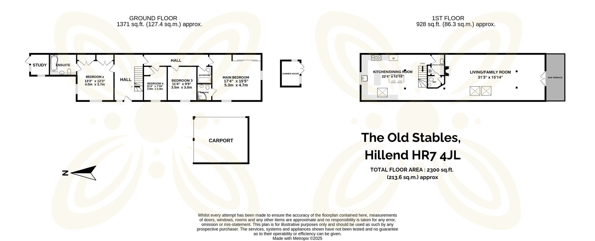 4 bed house for sale in Hillend, Much Cowarne, HR7 - Property floorplan