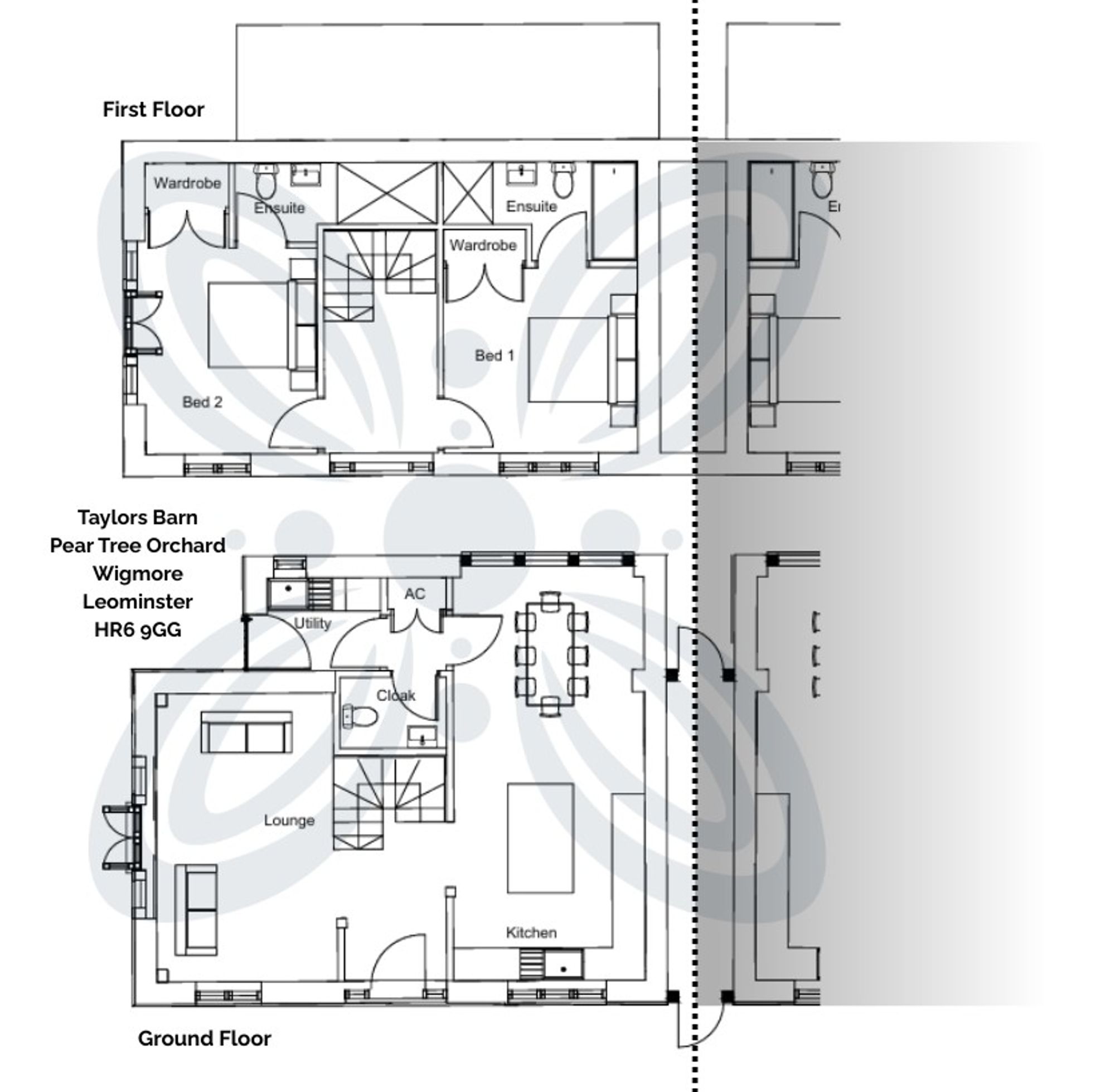 2 bed semi-detached house for sale in Wigmore, HR6 - Property floorplan