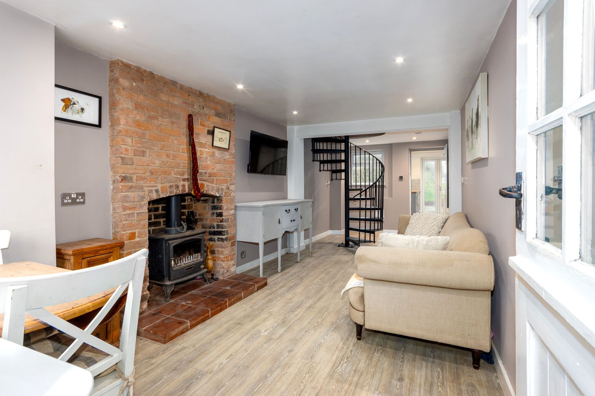 1 bed terraced house for sale in Whitford Bridge Road, Stoke Prior, B60 1
