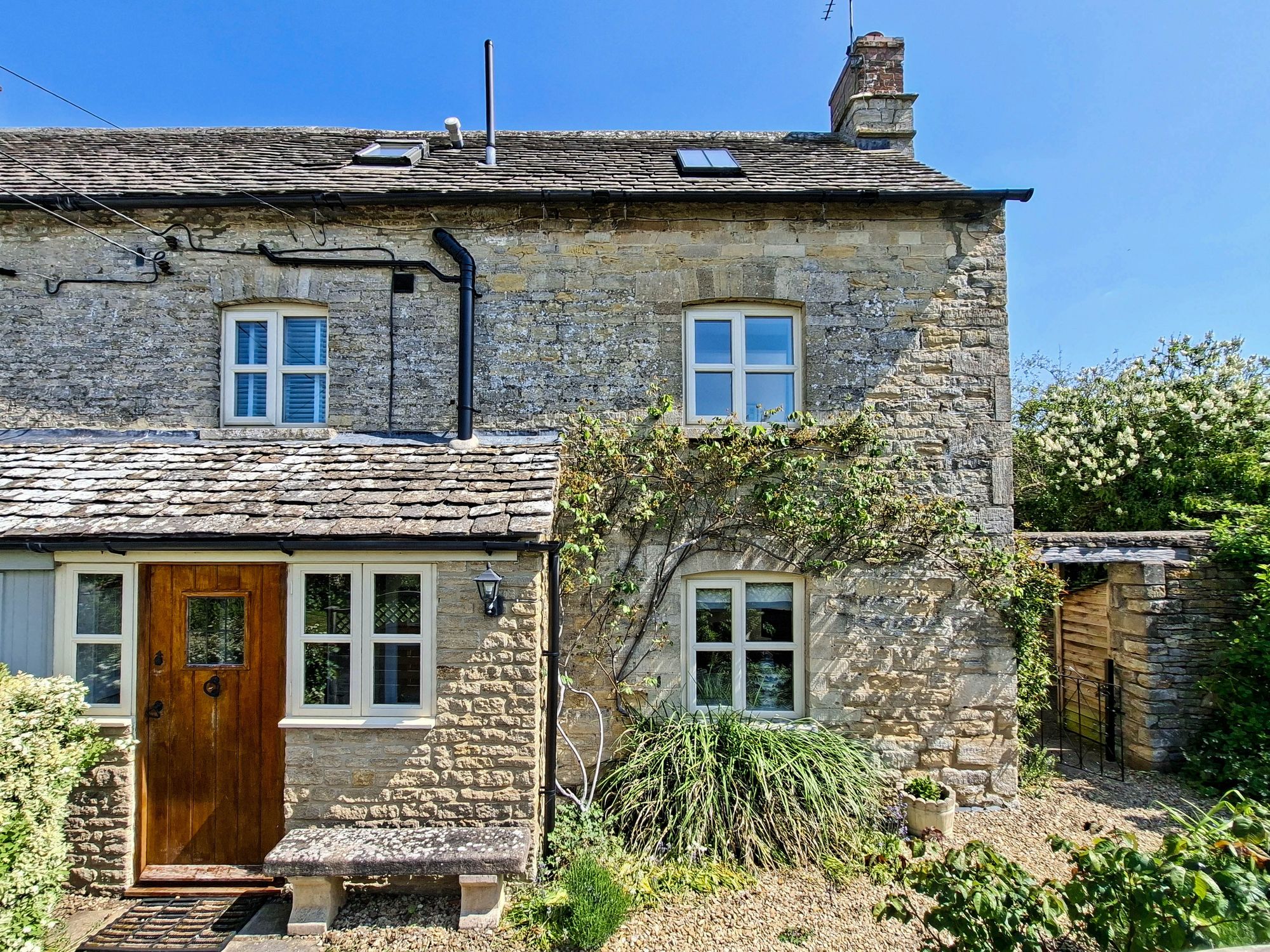 3 bed semi-detached cottage for sale in Mawley Road, Quenington, GL7
