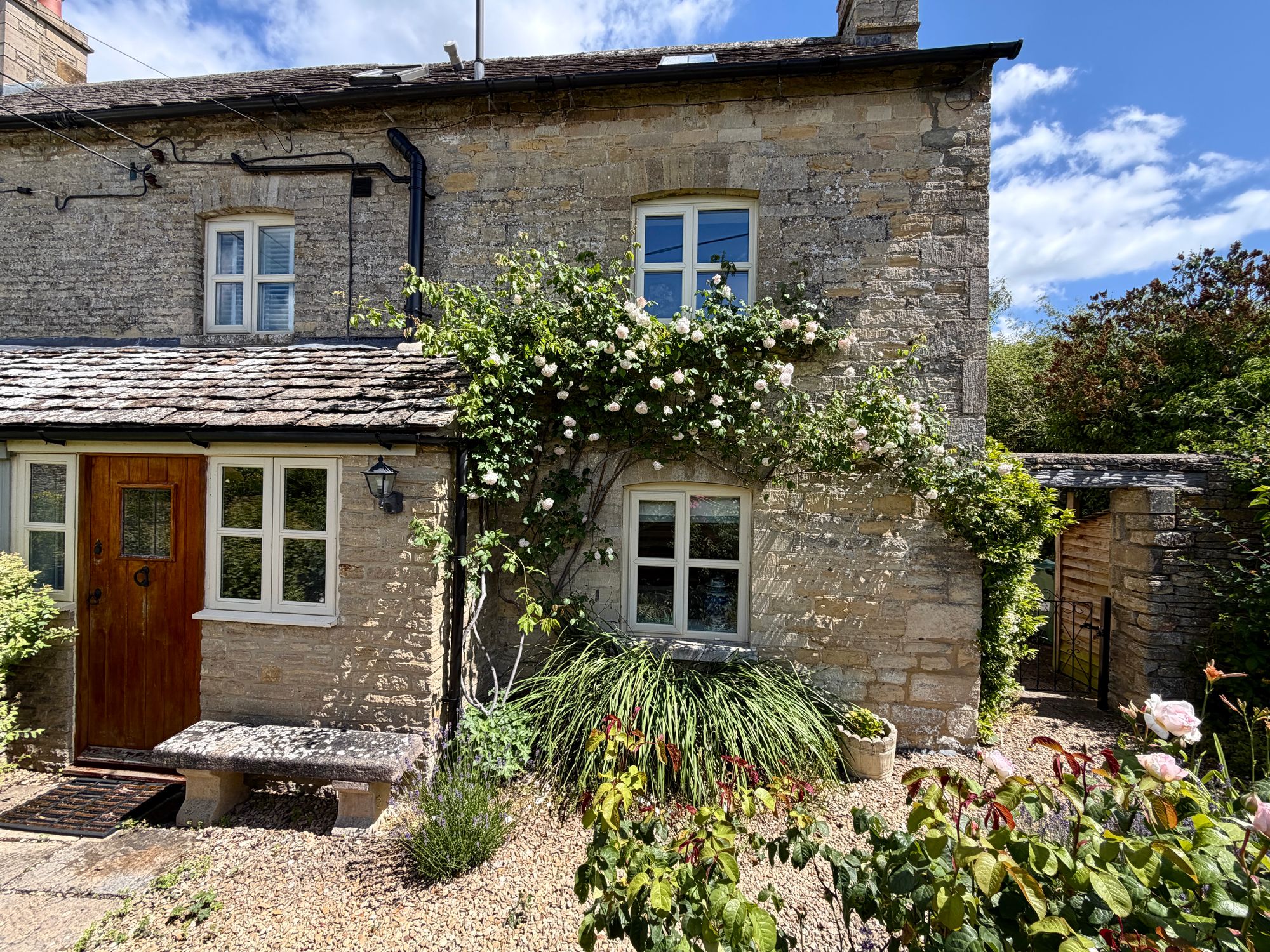 3 bed semi-detached cottage for sale in Mawley Road, Quenington, GL7