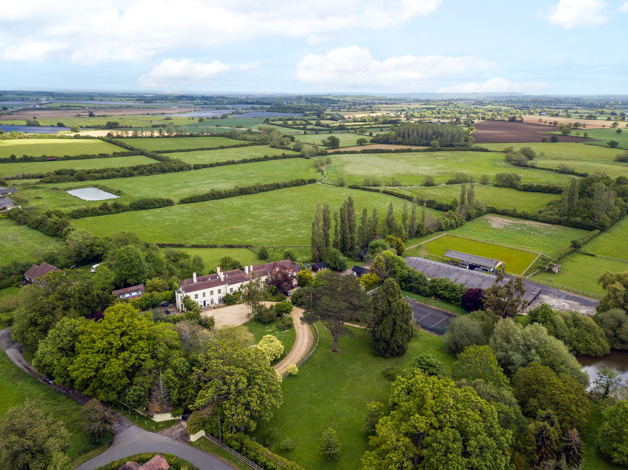 9 bed detached house for sale in Baughton Hill, Earls Croome, WR8 4