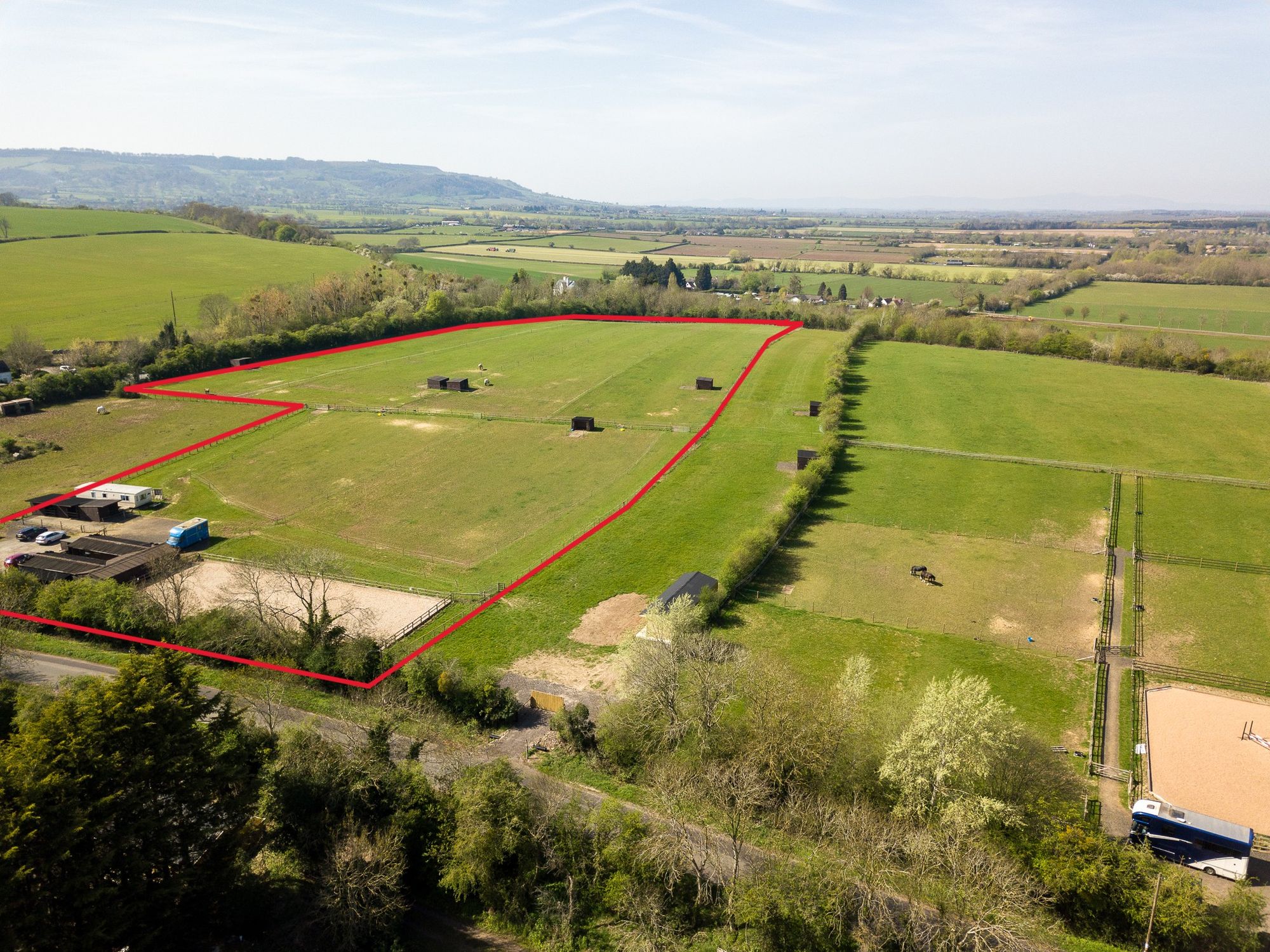Land for sale in Equestrian Yard on Boston Lane, Near Charlton WR11