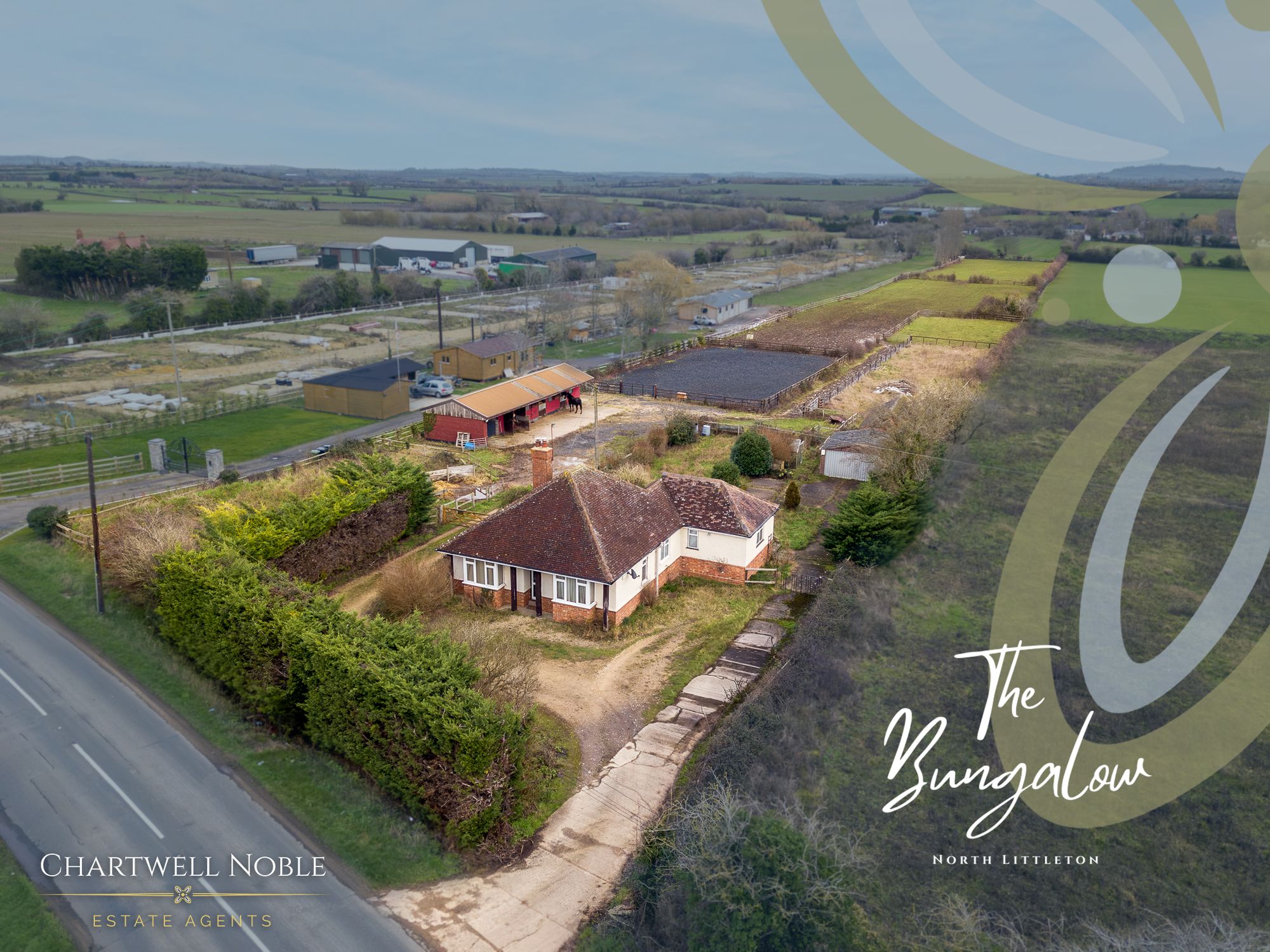 2 bed detached bungalow for sale in Cleeve Road, North Littleton, WR11 - Property Image 1