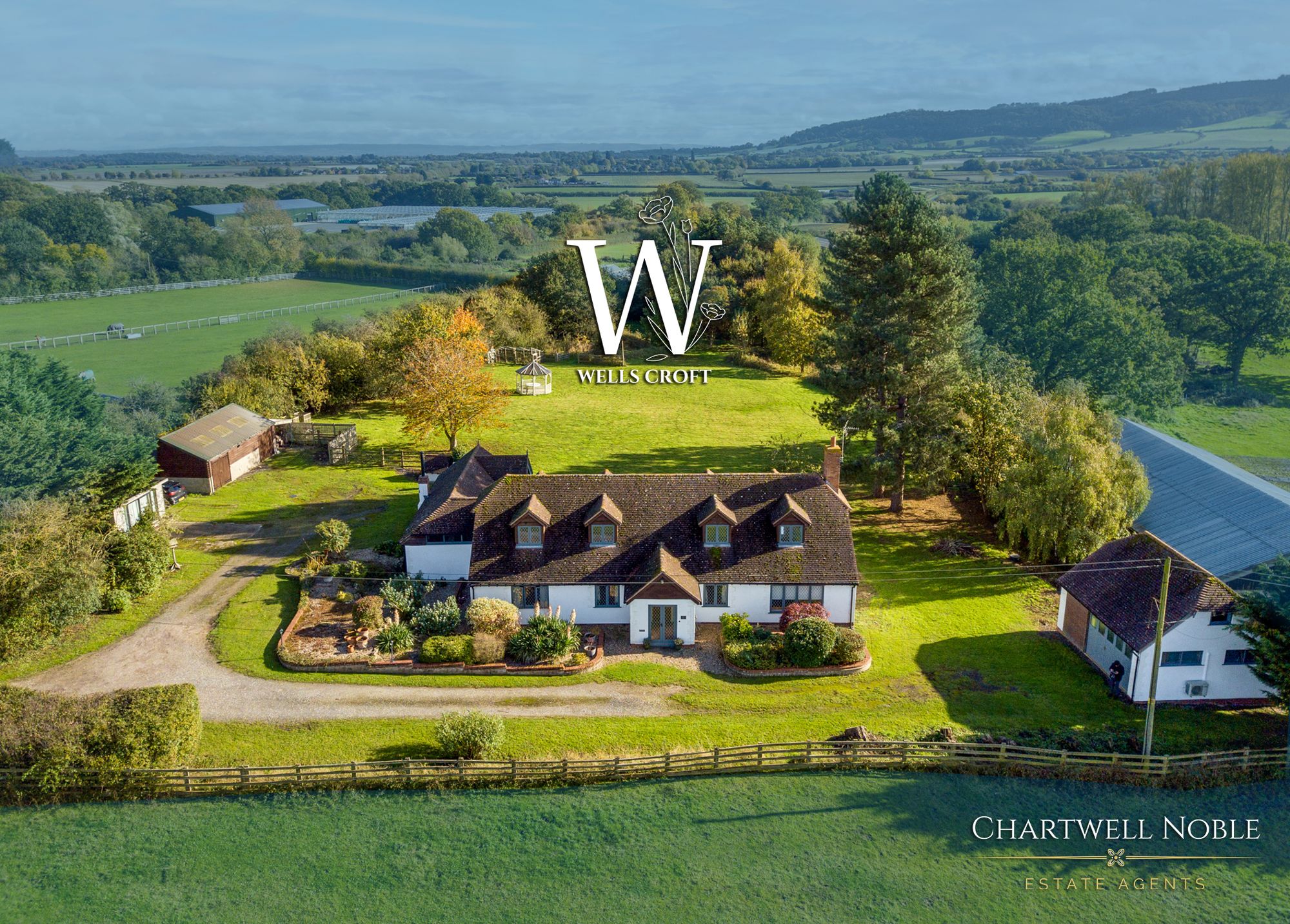 5 bed detached house for sale in Wellscroft, 2 Goodleigh Hill, Pershore, WR10 3HE