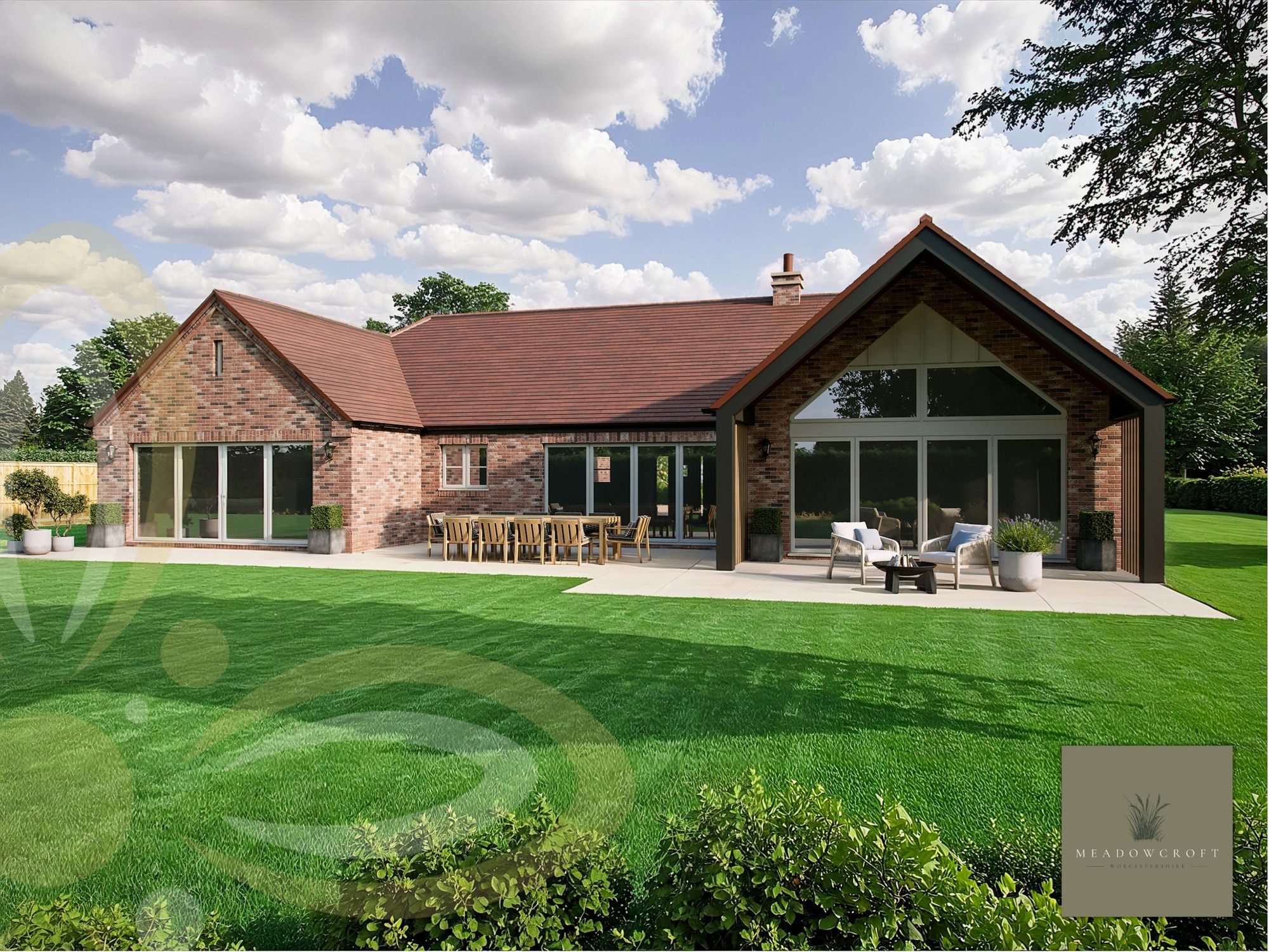 4 bed detached house for sale in Meadowcroft, Off Walkers Lane, Whittington, Worcestershire, WR5 3