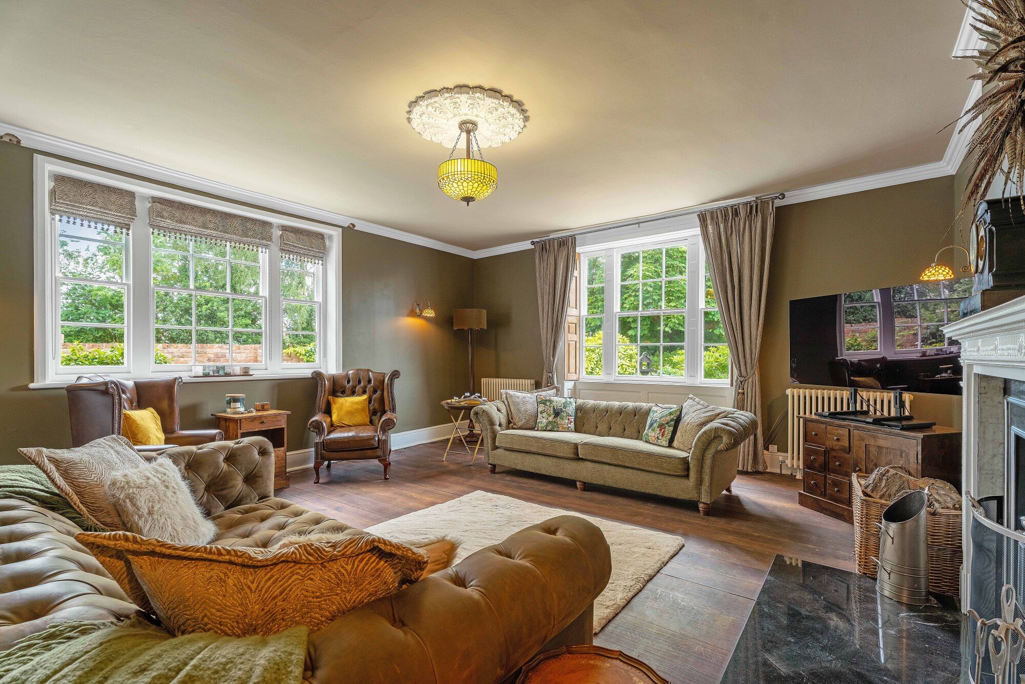 6 bed detached house for sale in Pensax, Abberley, WR6 9