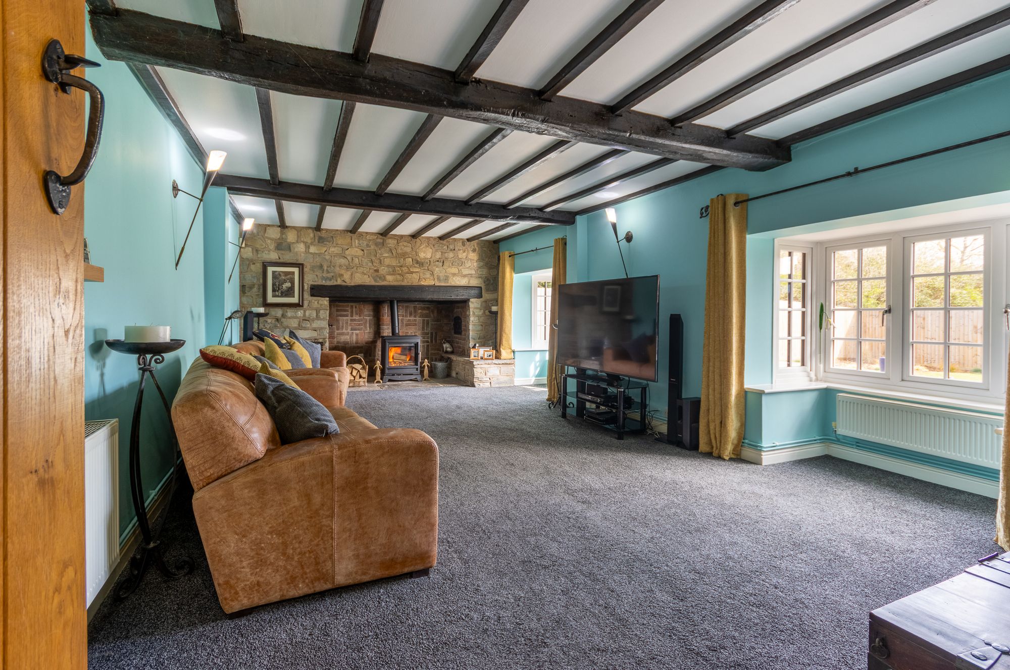 4 bed detached house for sale in Brickyard Lane, Drakes Broughton, WR10 2