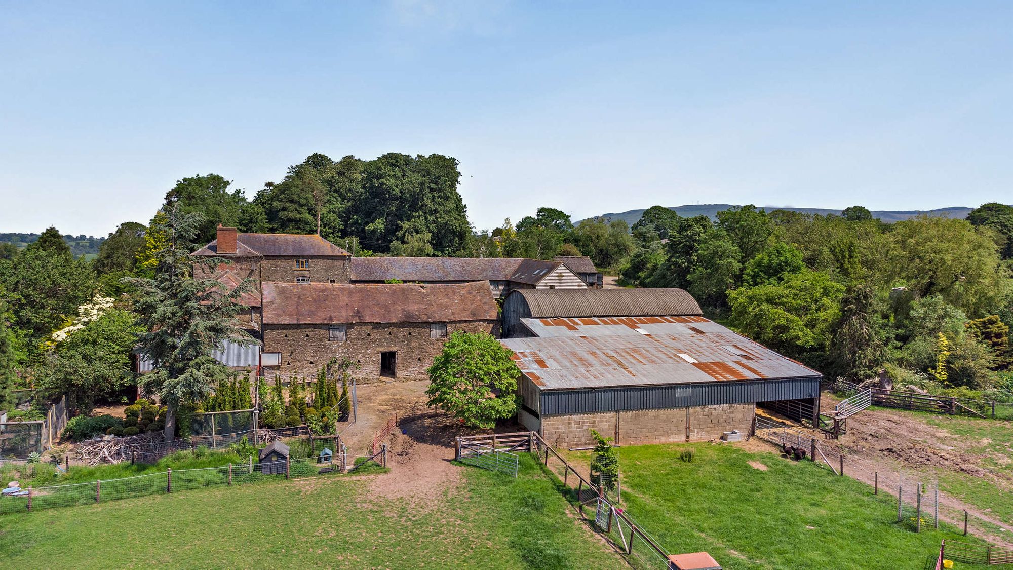 7 bed character property for sale in Cold Weston Court Whole, Cold Weston, Ludlow, SY7  - Property Image 2