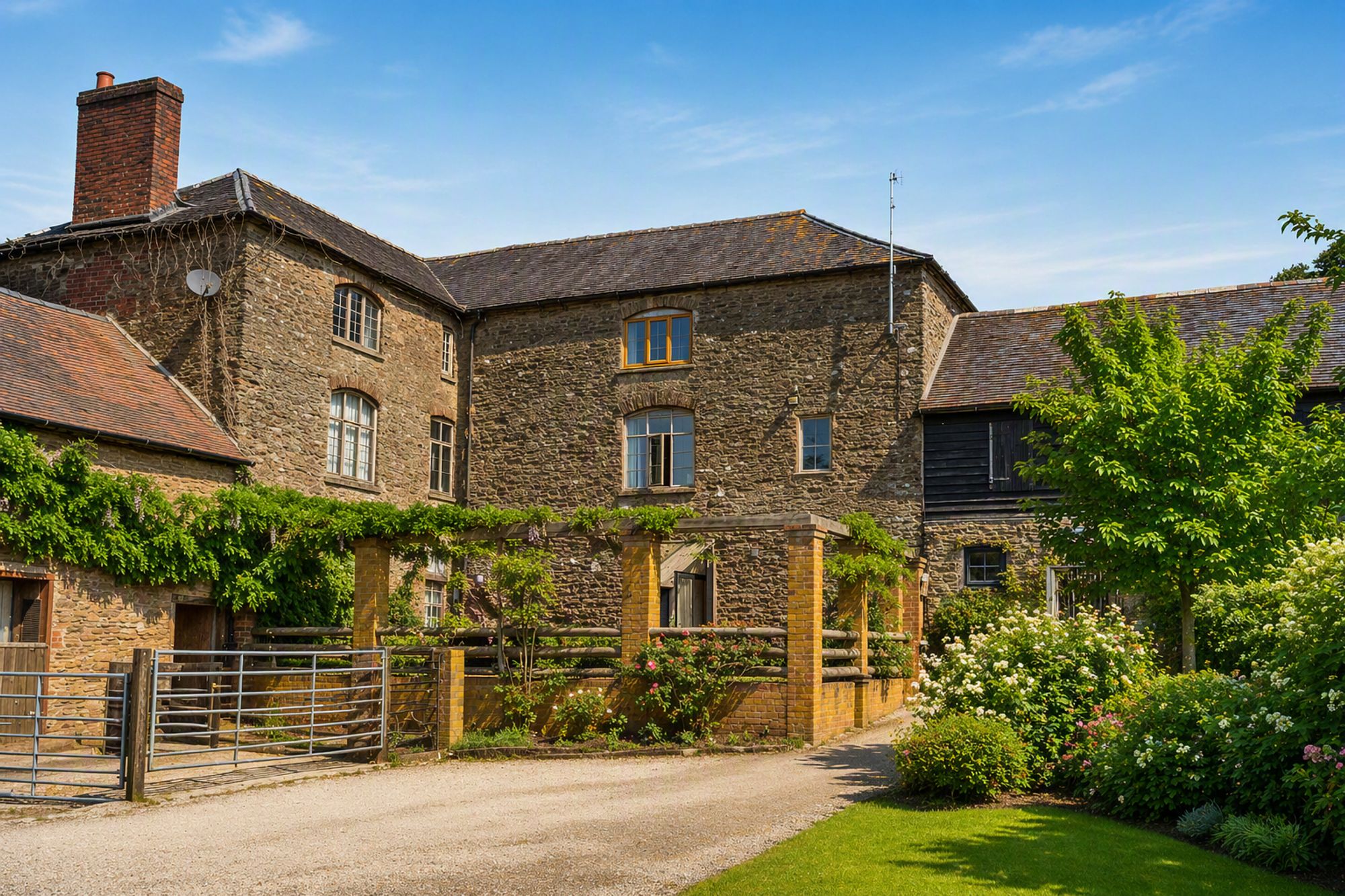 7 bed character property for sale in Cold Weston Court Whole, Cold Weston, Ludlow, SY7