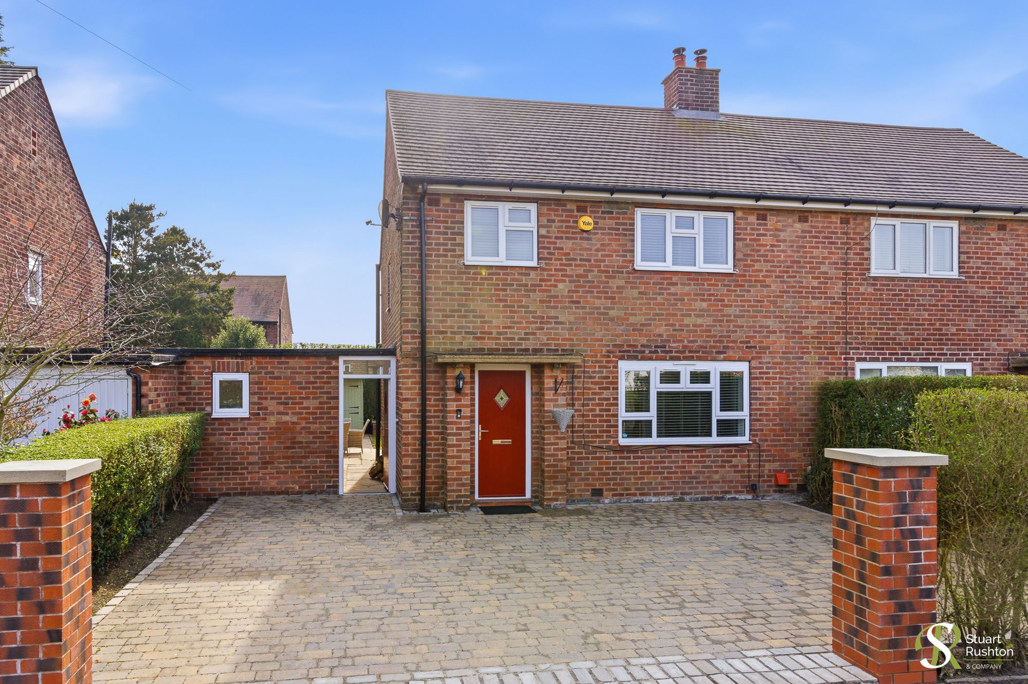 3 Bed Semi-Detached House For Sale In Whitehouse Road, Bucklow Hill, WA16