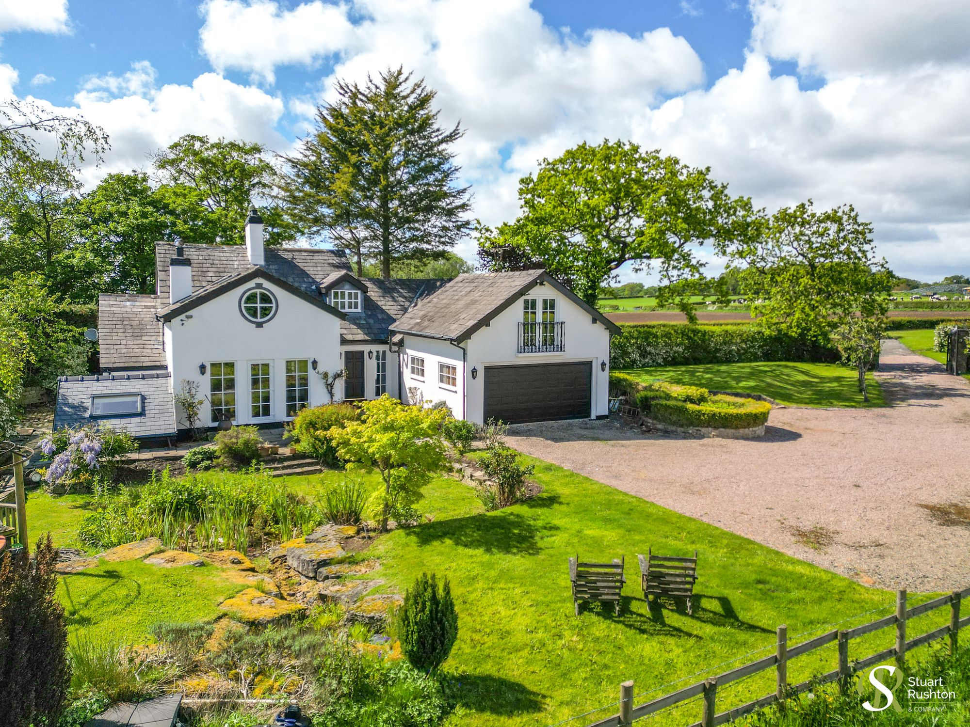 4 Bed Detached House For Sale In Chester Road, Over Tabley, WA16