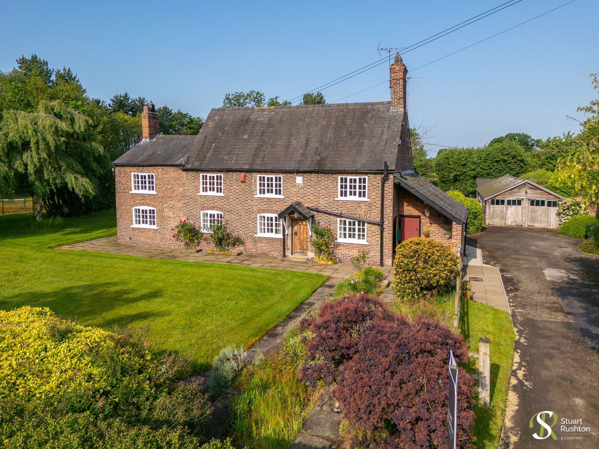 3 Bed Detached House For Sale In Middlewich Road, Allostock, WA16