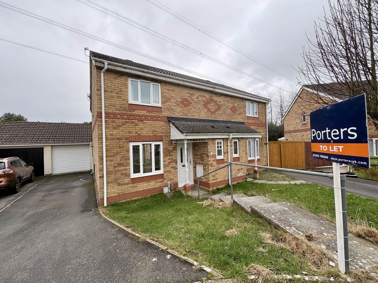 3 bed semi-detached house to rent in Bron Hafod, Broadlands  - Property Image 1