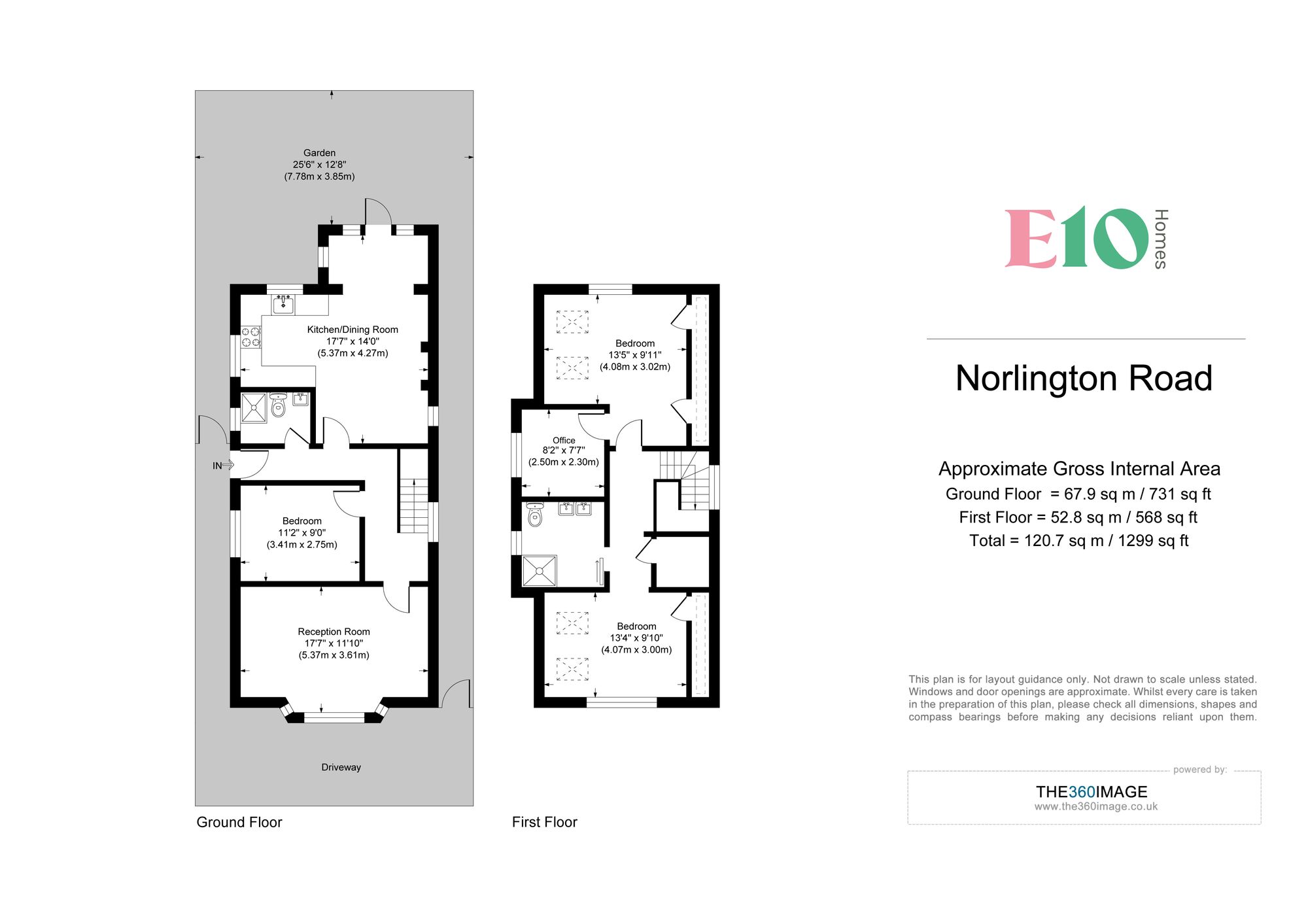3 bed house to rent in Norlington Road, Leyton, E10 - Property floorplan