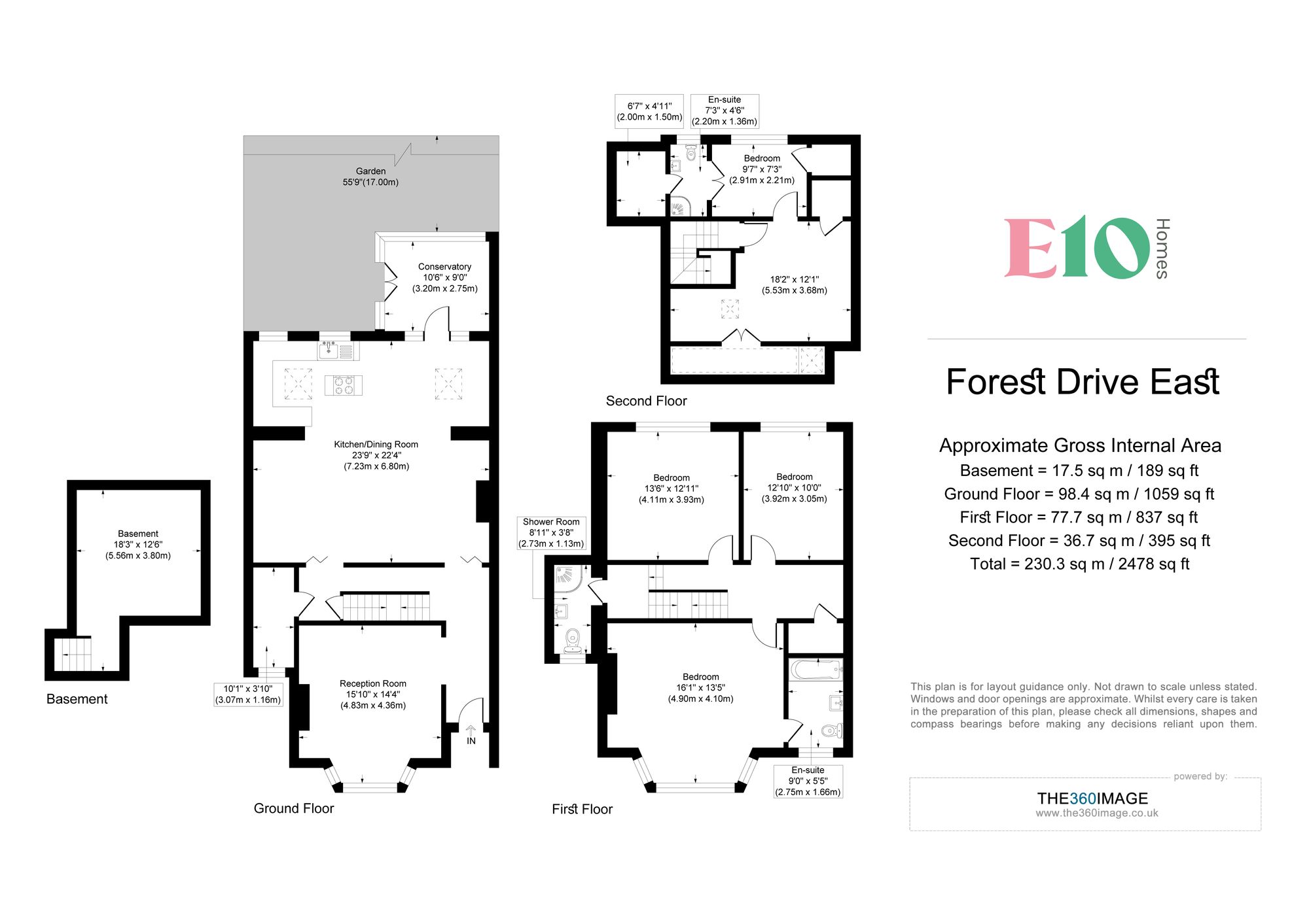 5 bed semi-detached house for sale in Forest Drive East, Leytonstone, E11 - Property floorplan