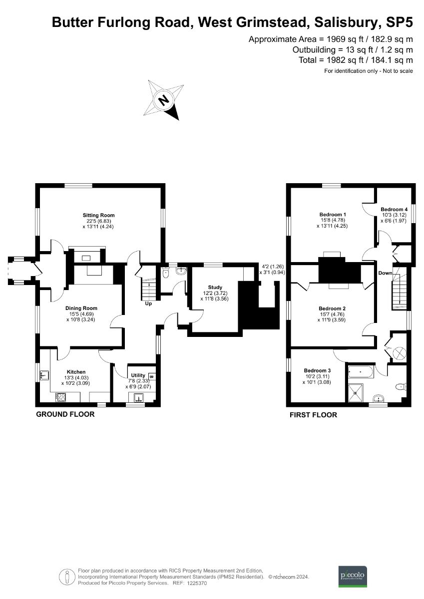 4 bed detached house to rent in Nursery Farm - Property floorplan
