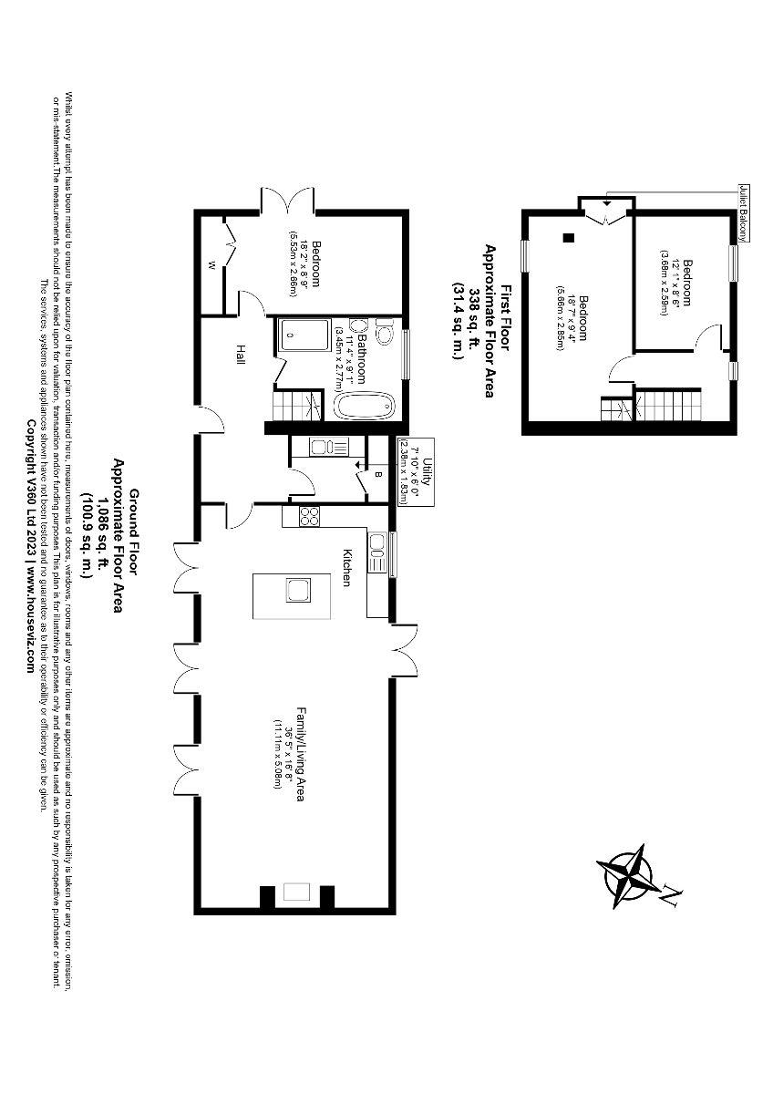 3 bed character property to rent in The Dovecote,  Rookhaye Farm - Property floorplan