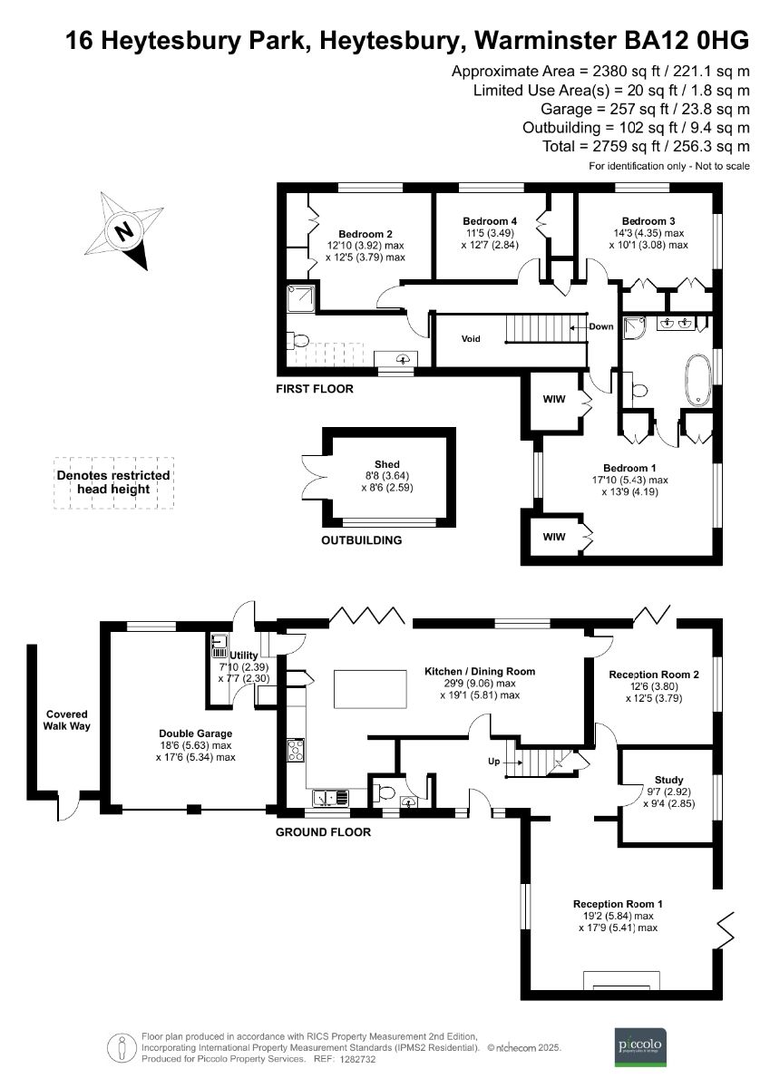 4 bed detached house for sale in 16 The Walled Garden, Heytesbury Park, Heytesbury, Warminster - Property floorplan