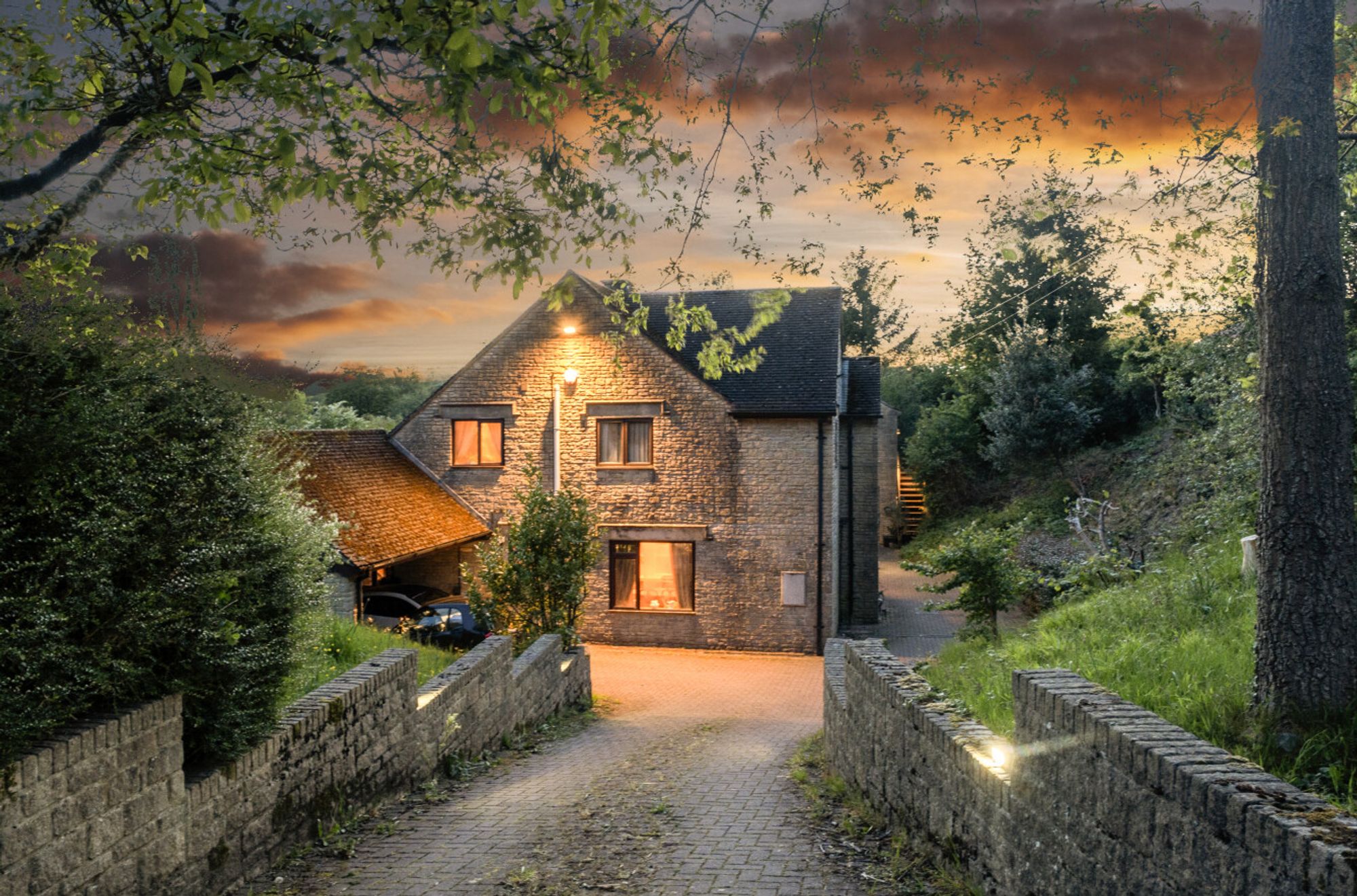 5 bed detached house for sale in Mill Orchard, Fovant, SP3 1