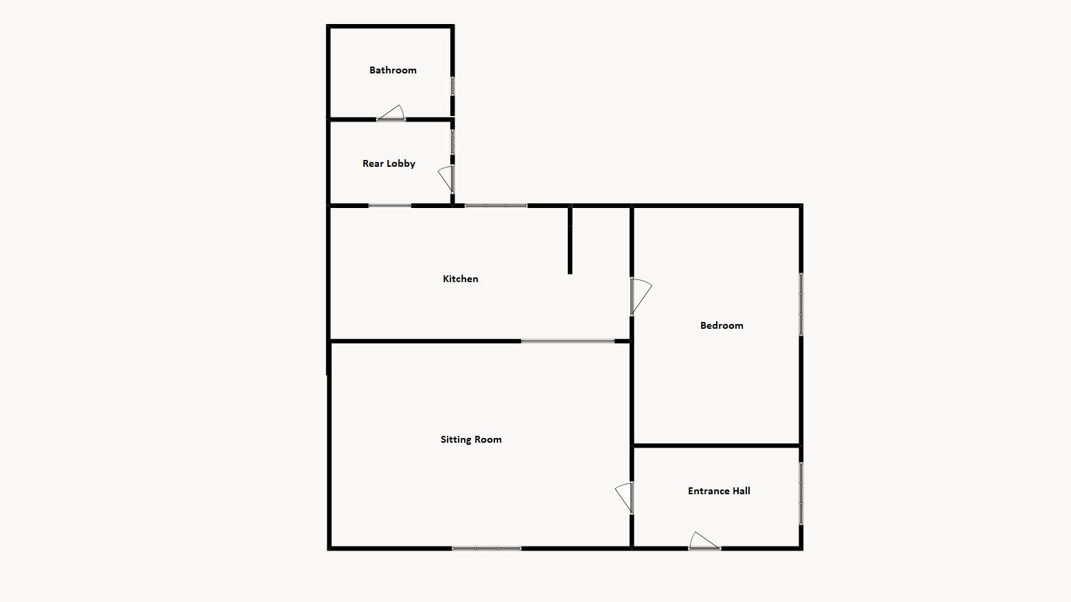 1 bed to rent in Knapp Hill, South Petherton - Property floorplan