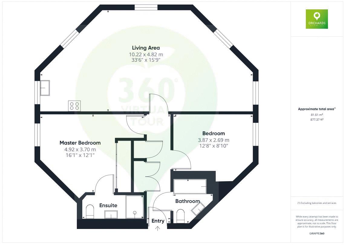 2 bed for sale in Shepherd Court, Yeovil - Property floorplan