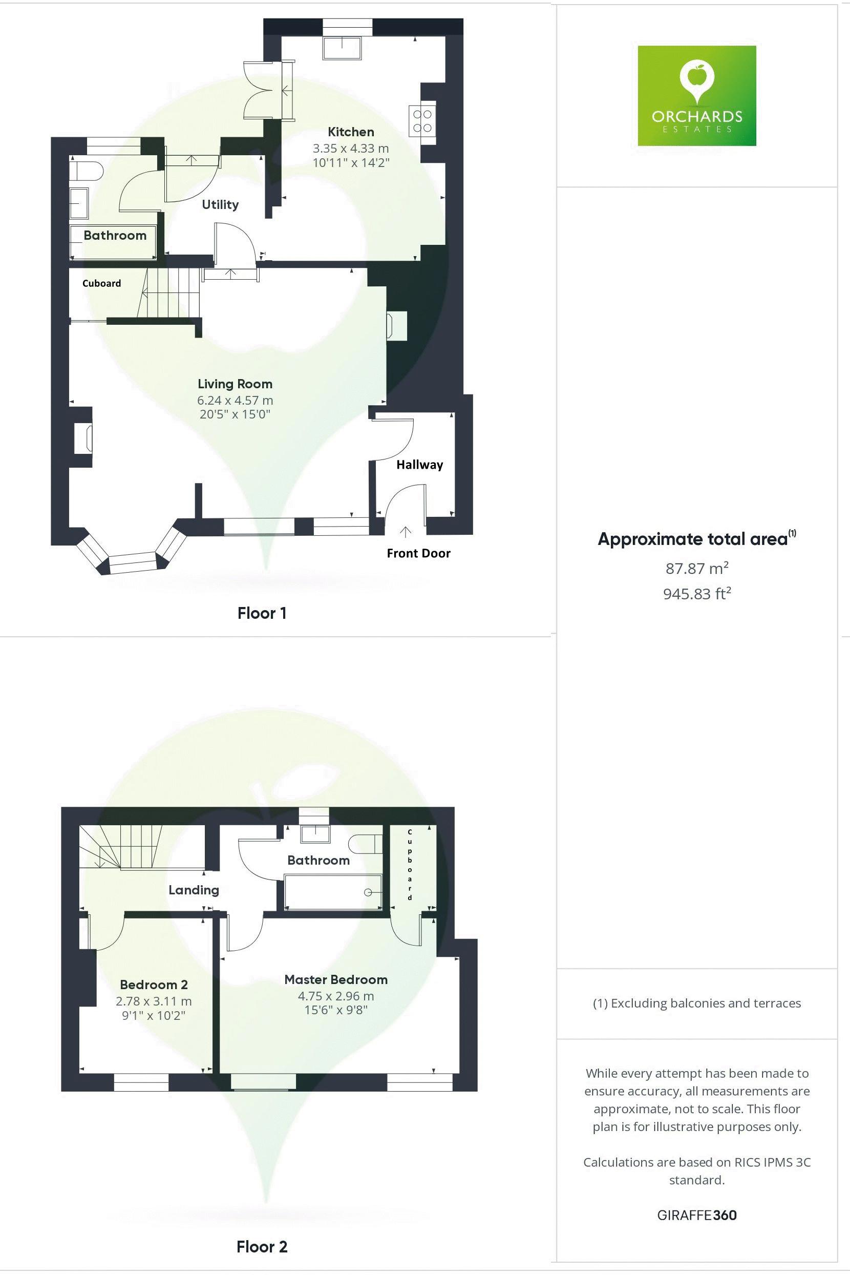 2 bed cottage to rent in West Street, Hinton St George - Property floorplan