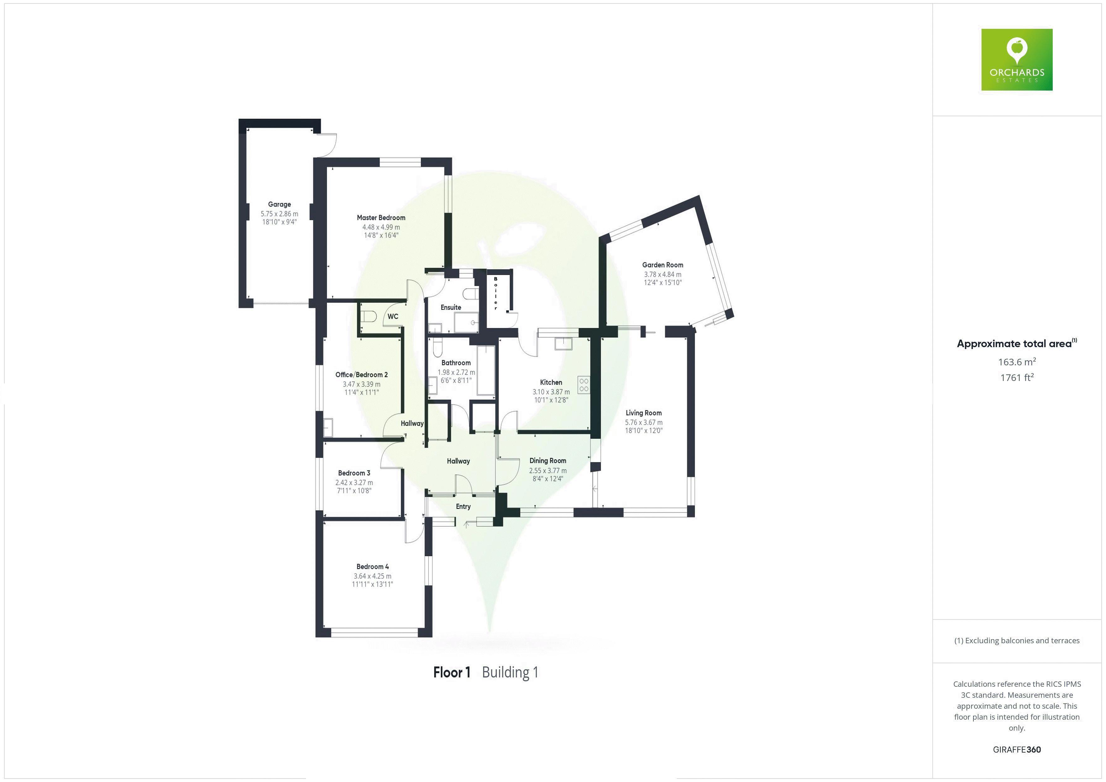 4 bed bungalow for sale in Nash Lane, Yeovil - Property floorplan