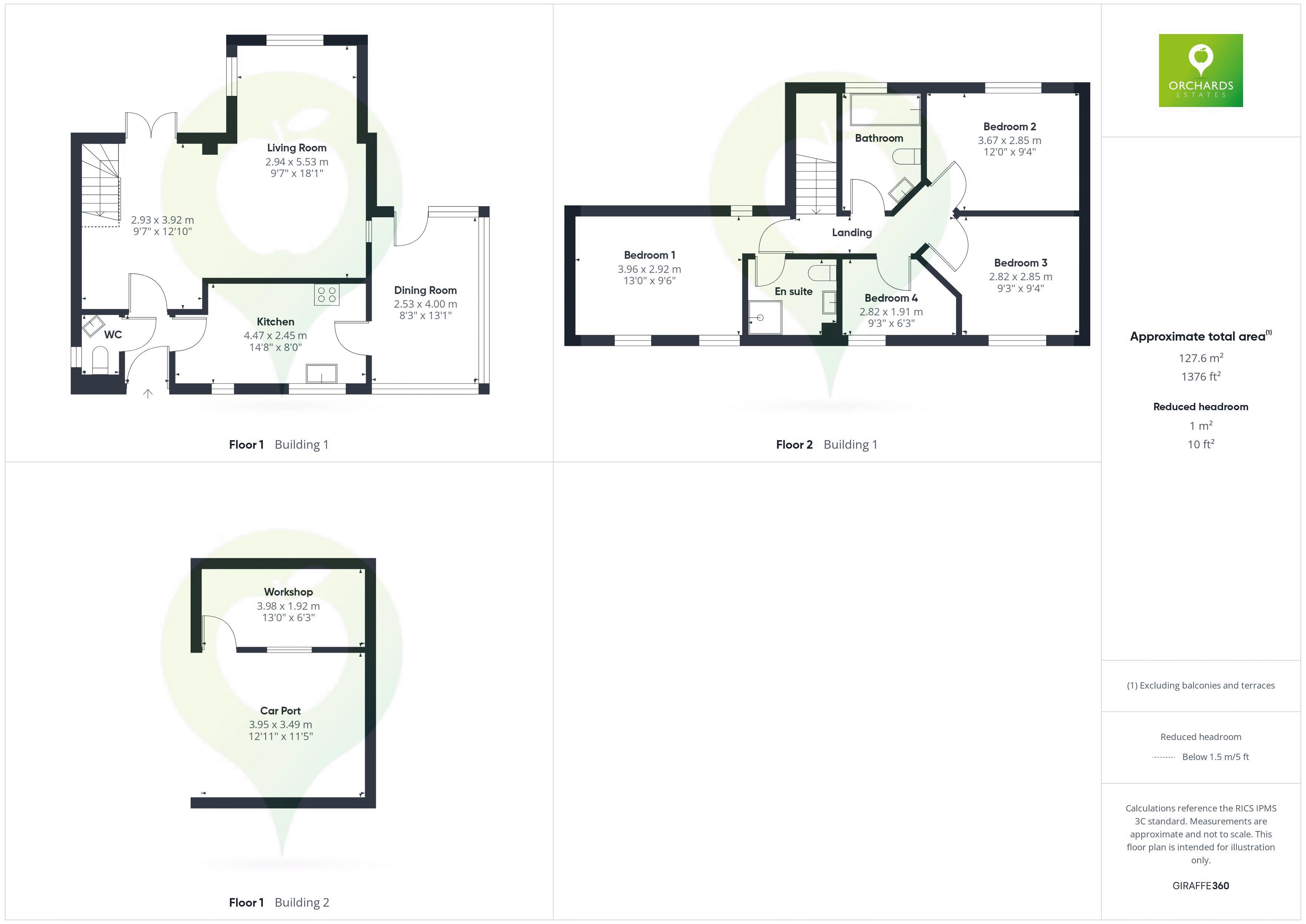 4 bed house for sale in Roundwell Street, South Petherton - Property floorplan