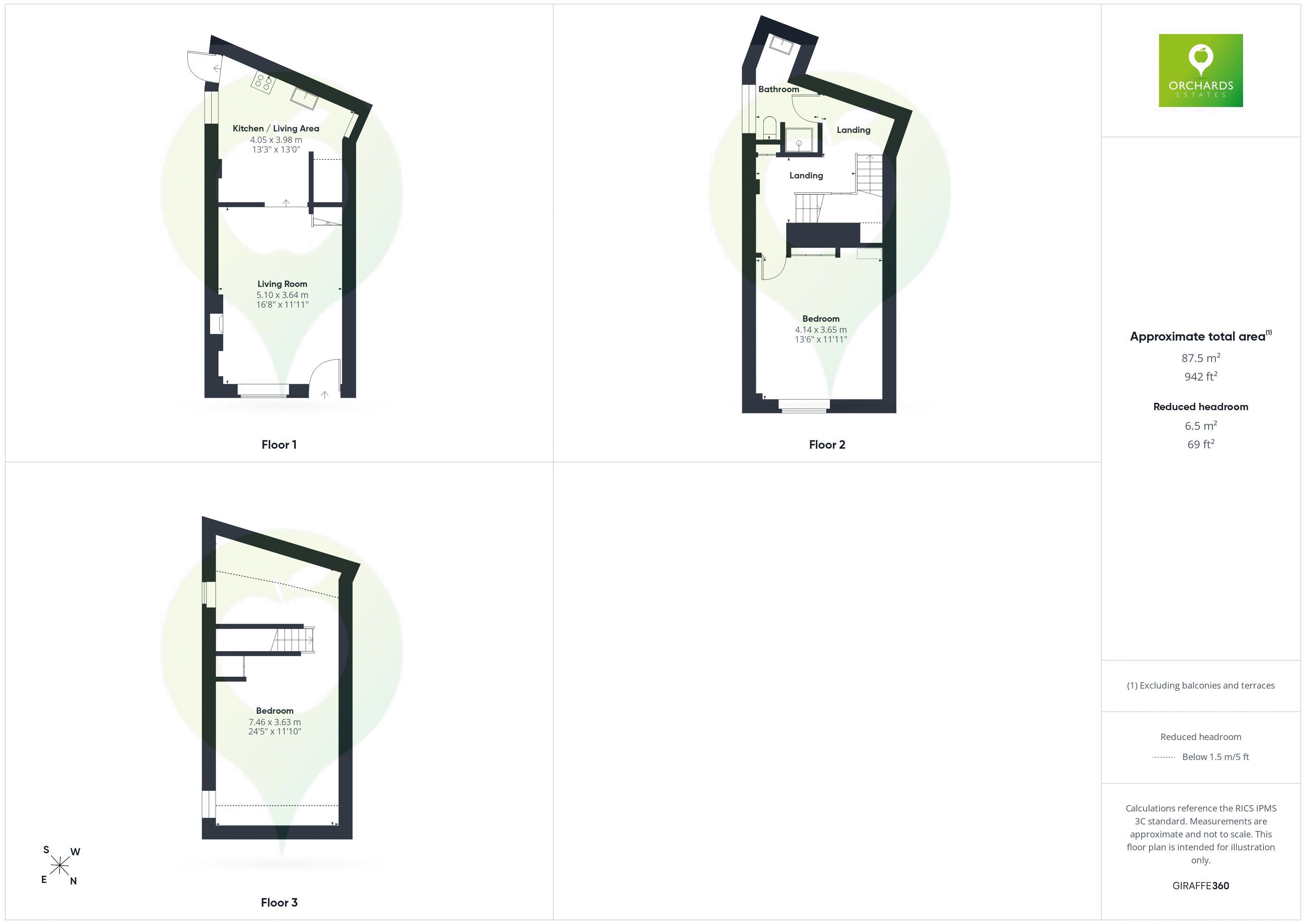 2 bed cottage for sale in St James Street, South Petherton - Property floorplan