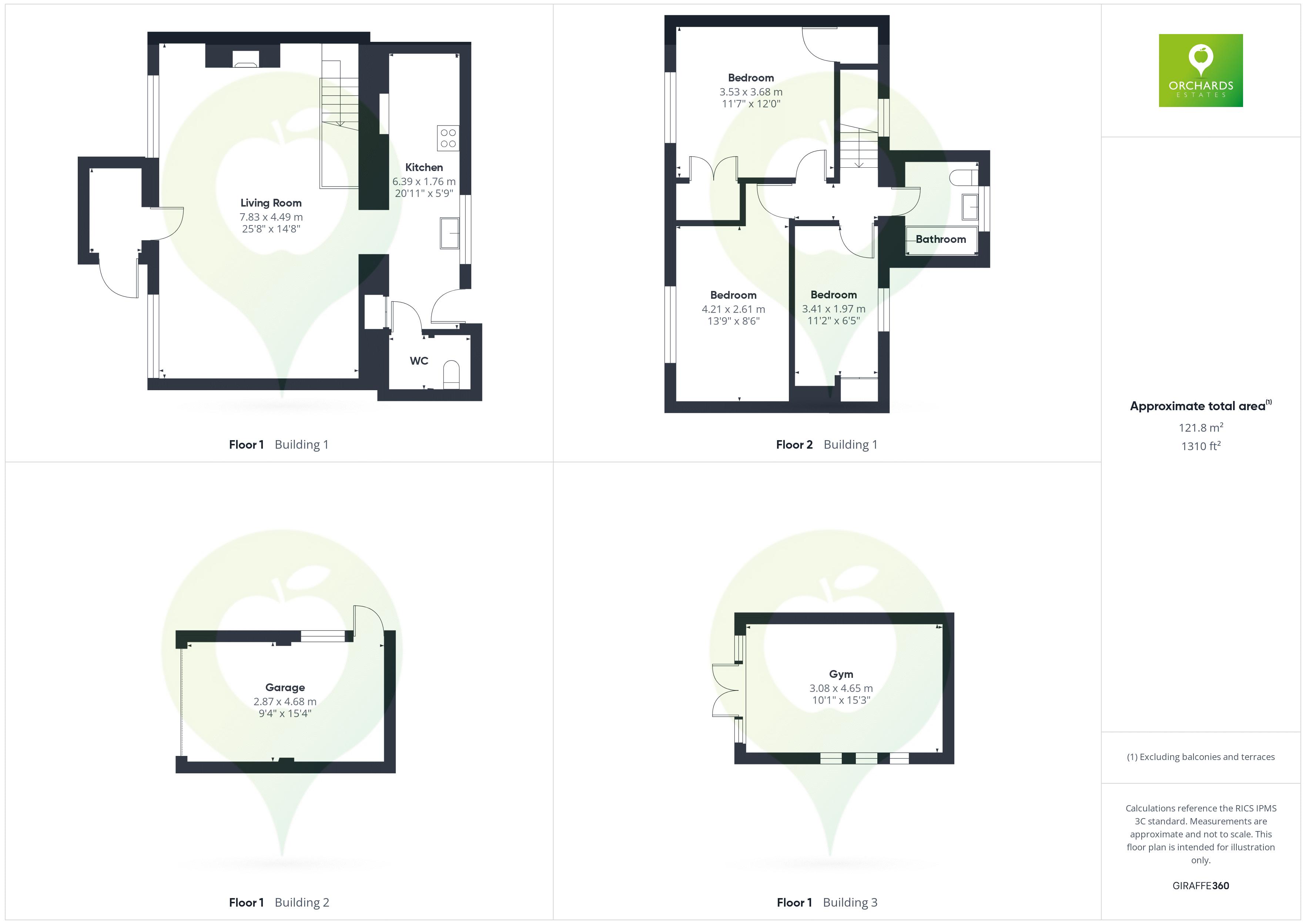 3 bed house for sale in Church Street, Merriott - Property floorplan
