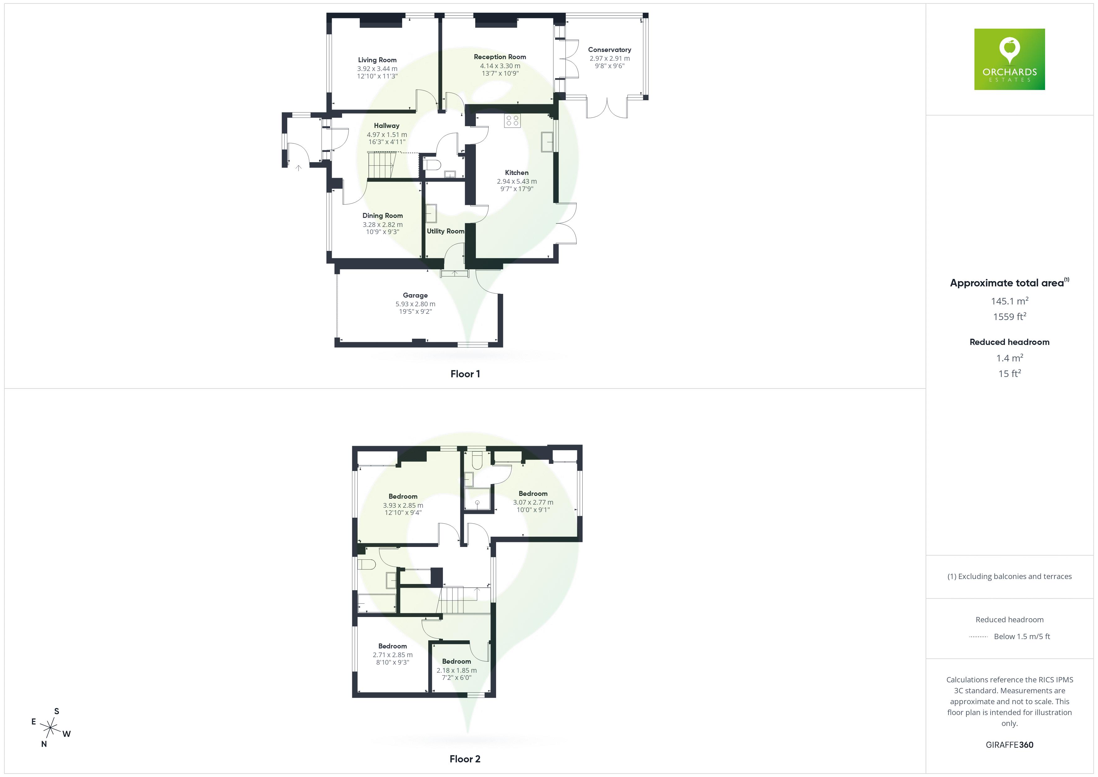 4 bed house for sale in Lightgate Road, South Petherton - Property floorplan