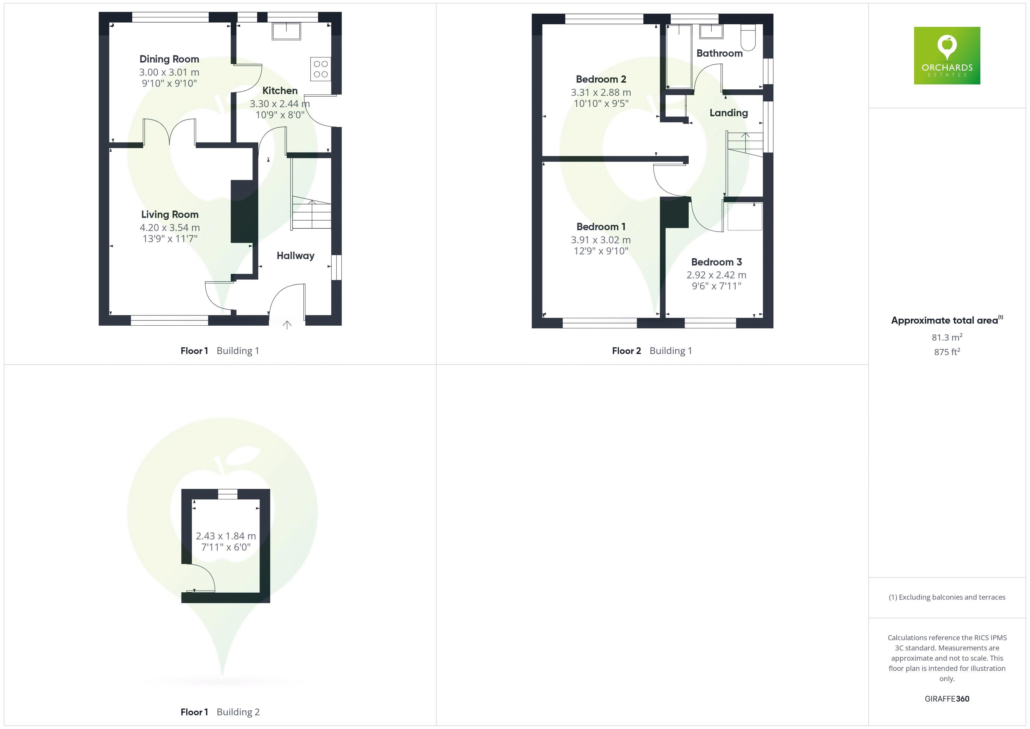 3 bed house to rent in Church Street, Shepton Beauchamp - Property floorplan