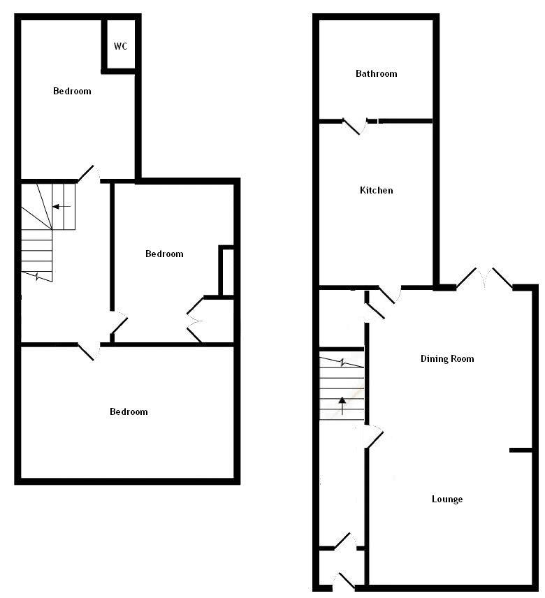 3 bed house to rent in Huish, Yeovil - Property floorplan