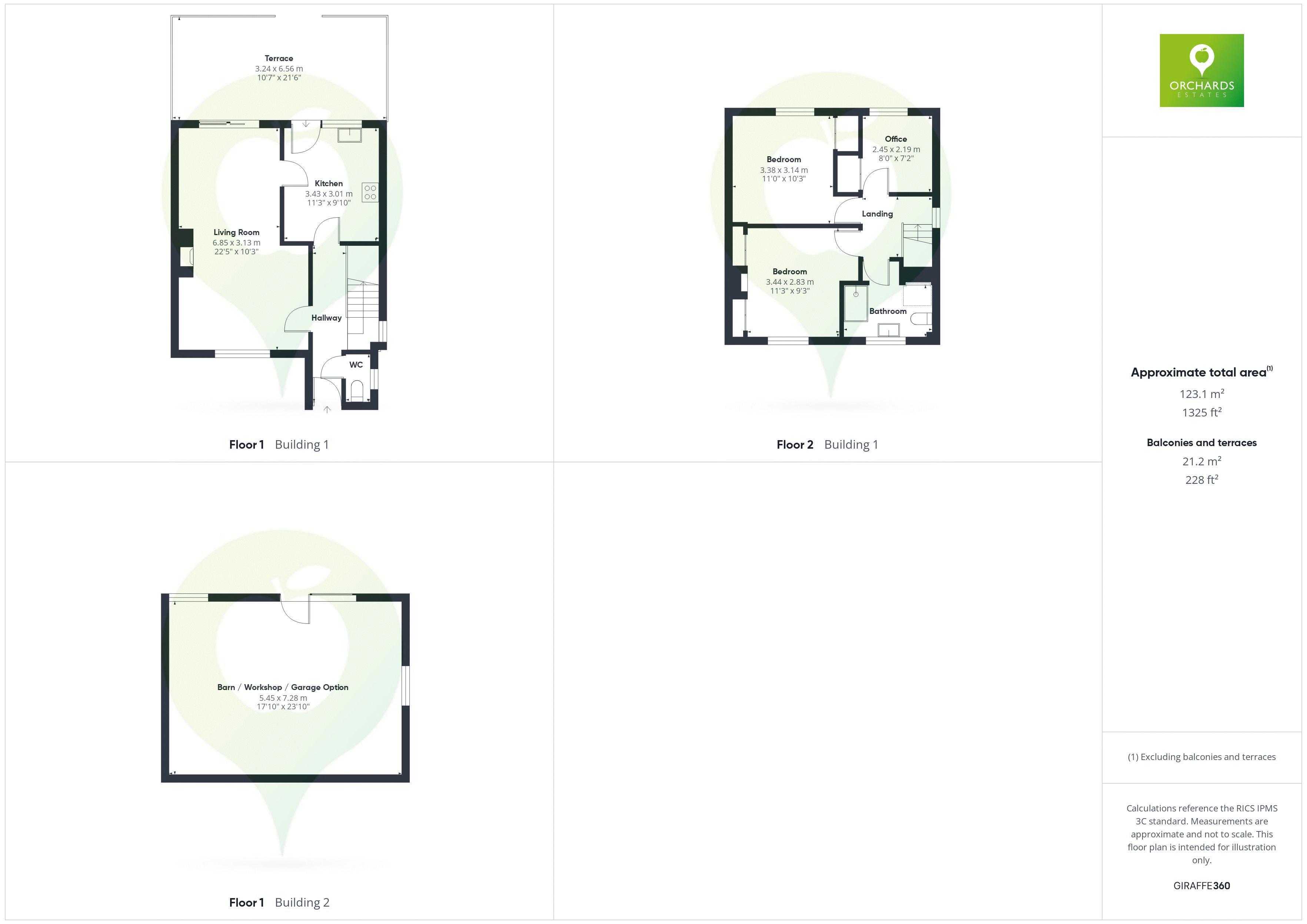 3 bed house for sale in North Street, South Petherton - Property floorplan
